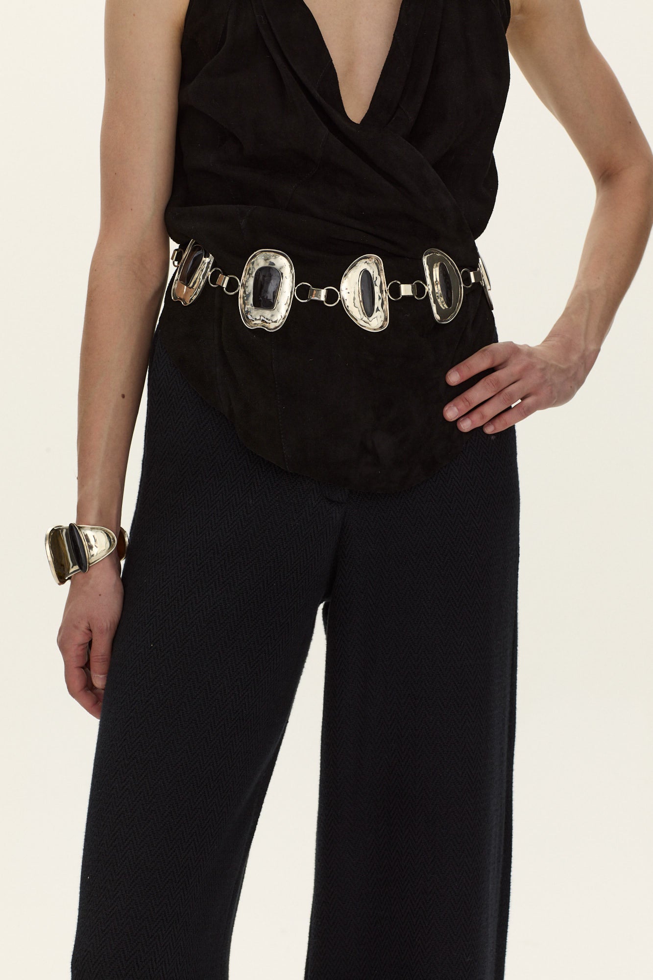 Atlas Alpaca Metal Belt
