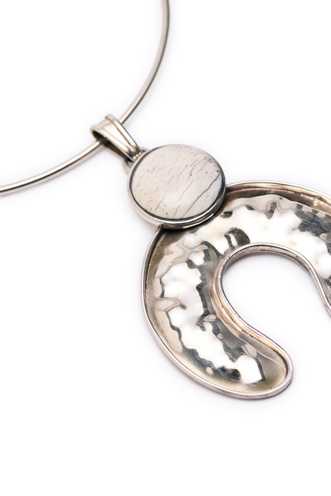Alabarda Alpaca Metal Necklace