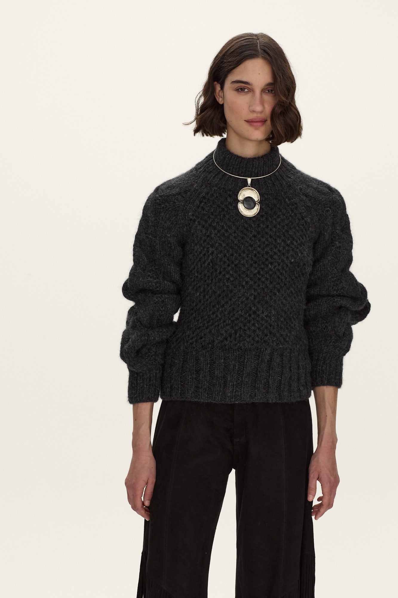 Ampi HandKnitted Alpaca-Wool Sweater