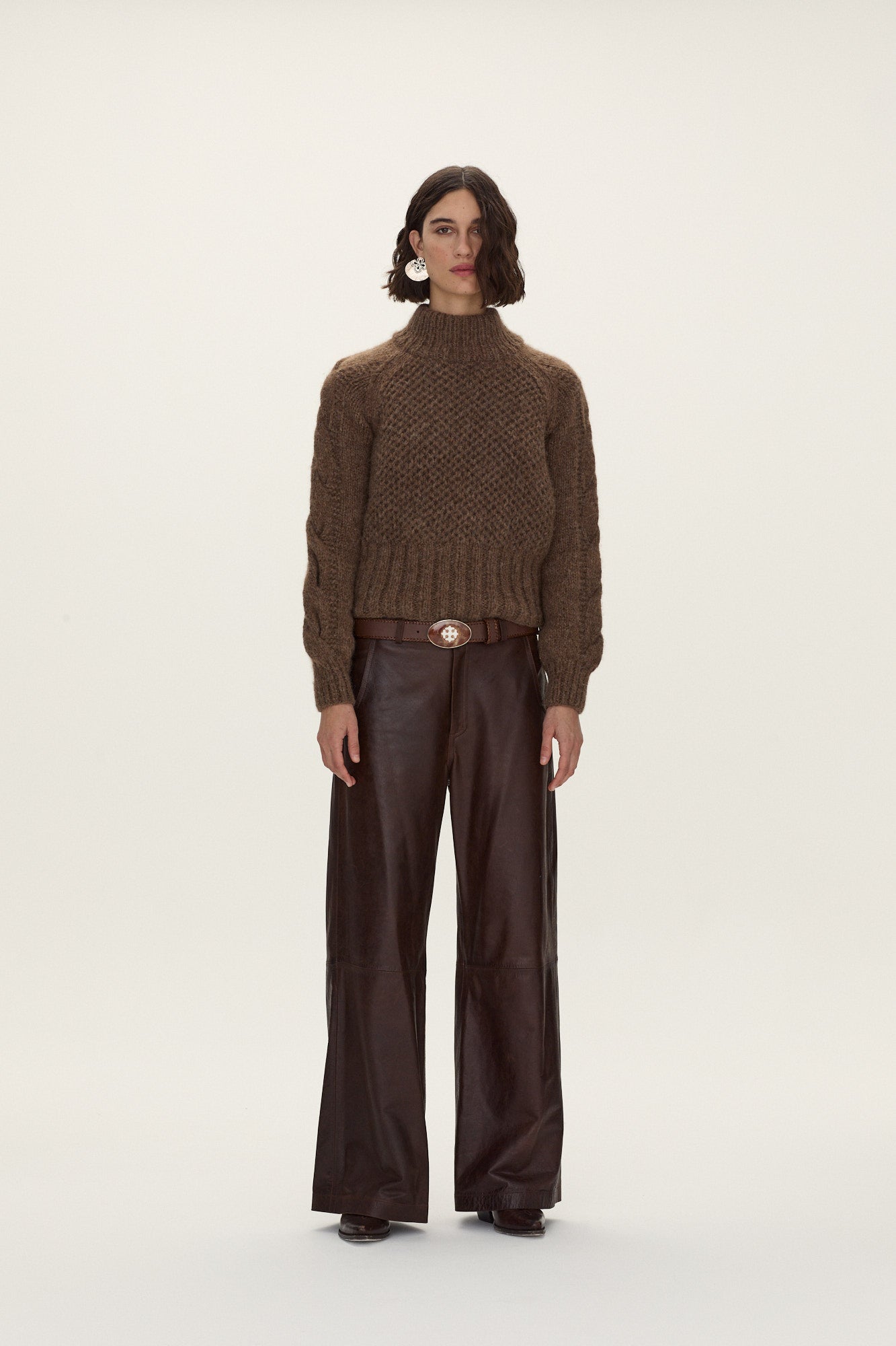 Ampi HandKnitted Alpaca-Wool Sweater