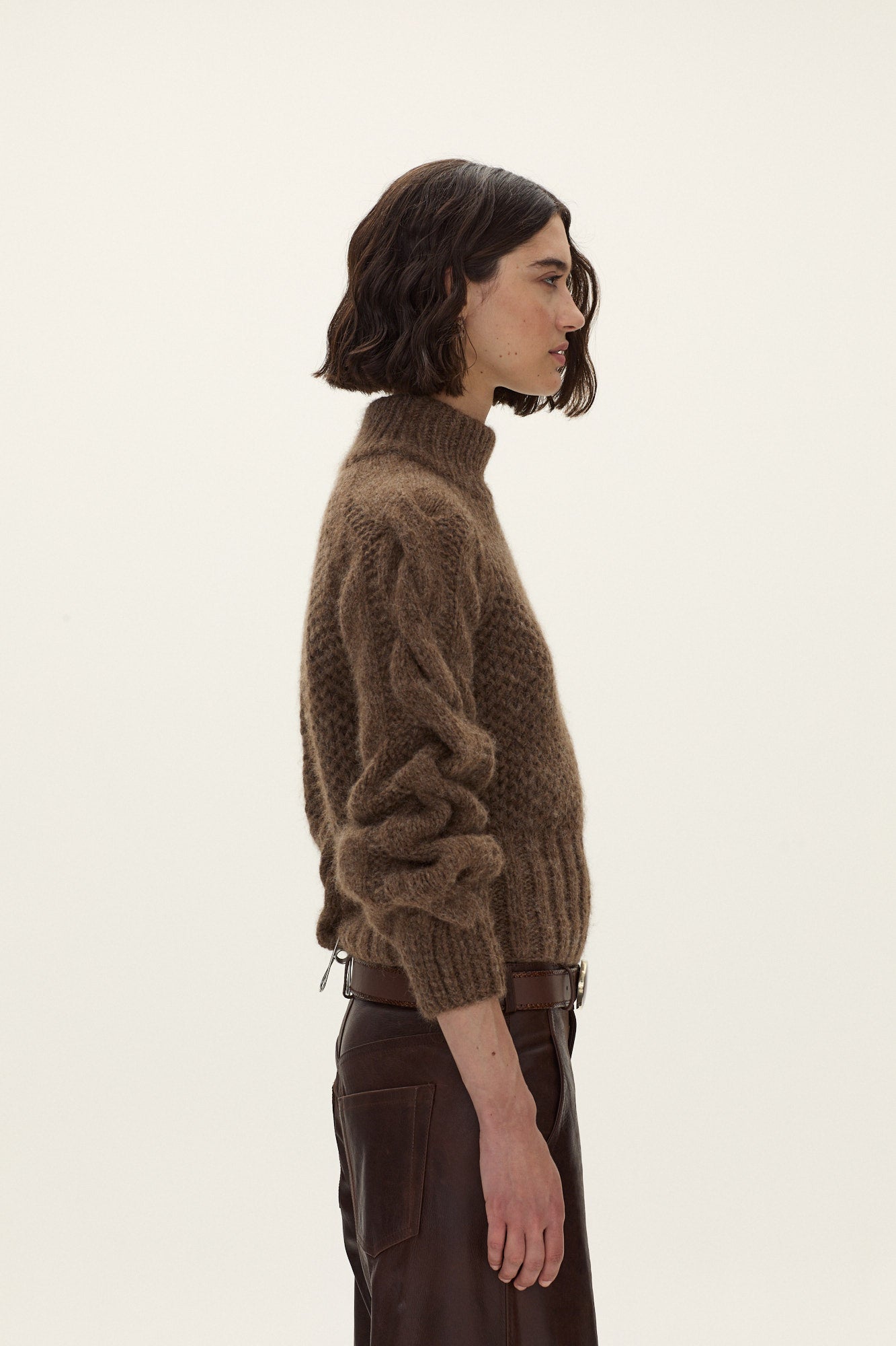 Ampi HandKnitted Alpaca-Wool Sweater