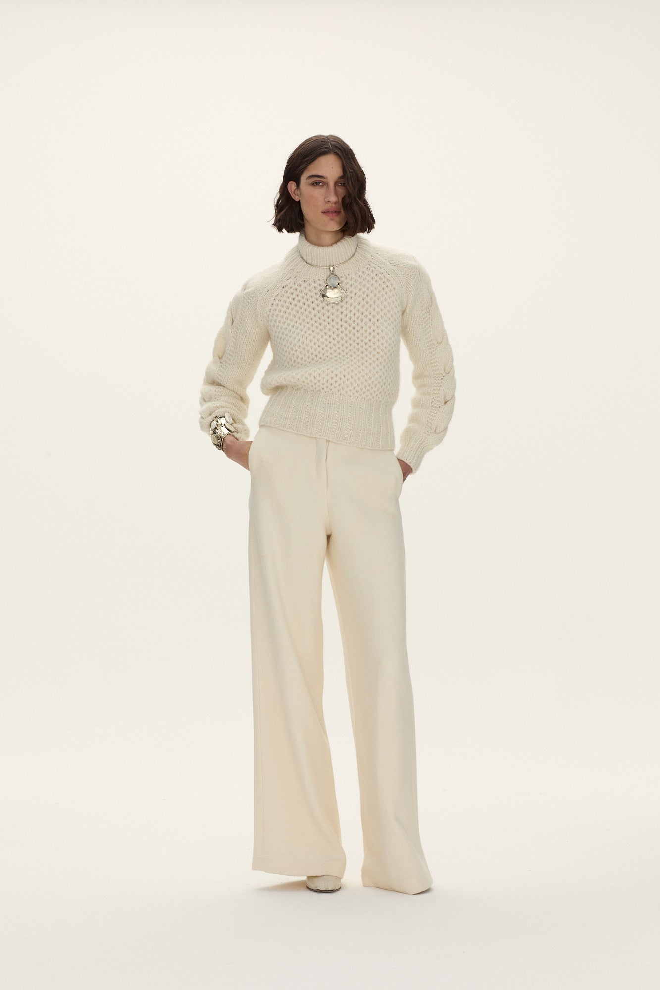 Ampi HandKnitted Alpaca-Wool Sweater