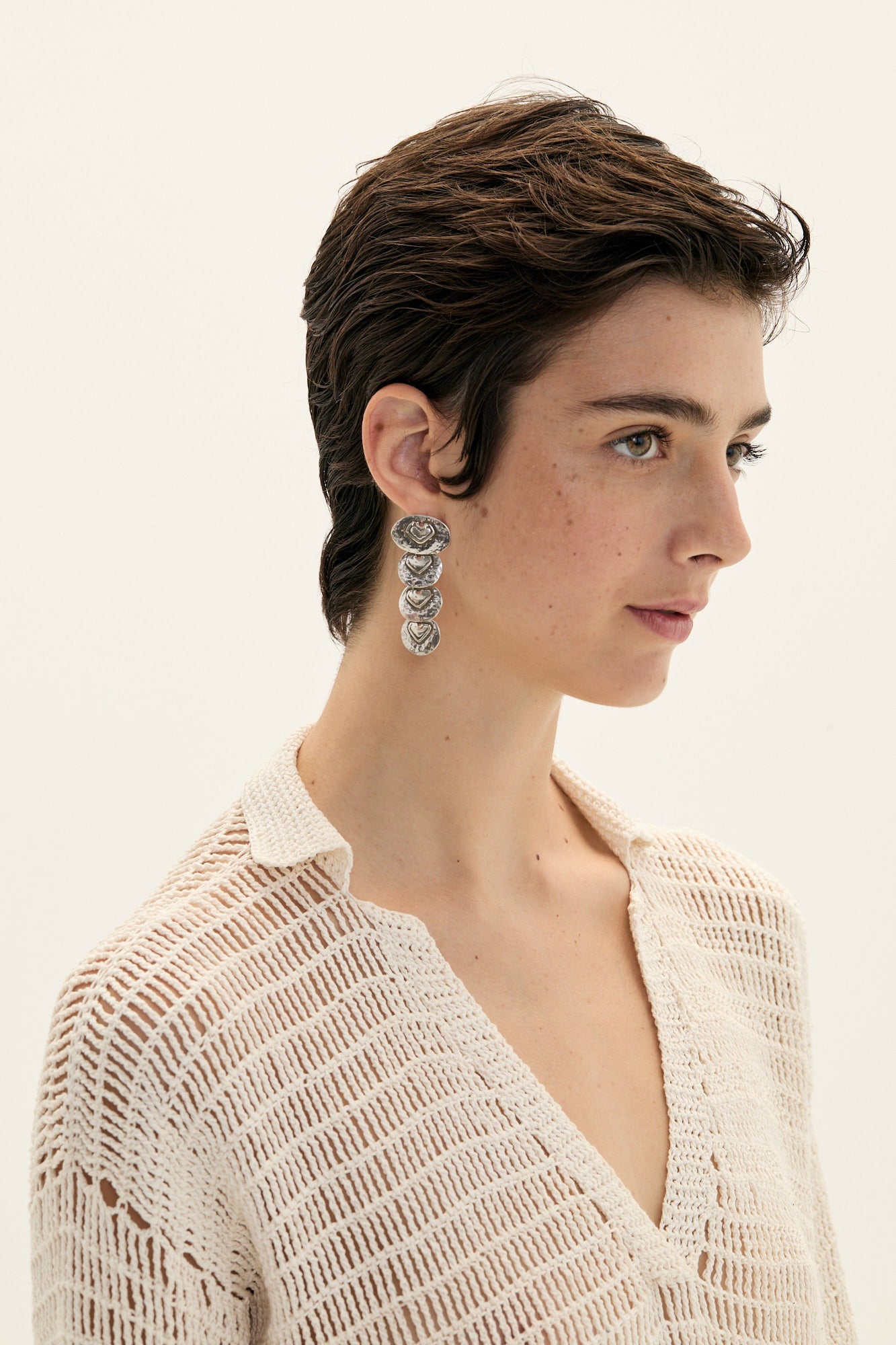 Criolla Silver Earrings