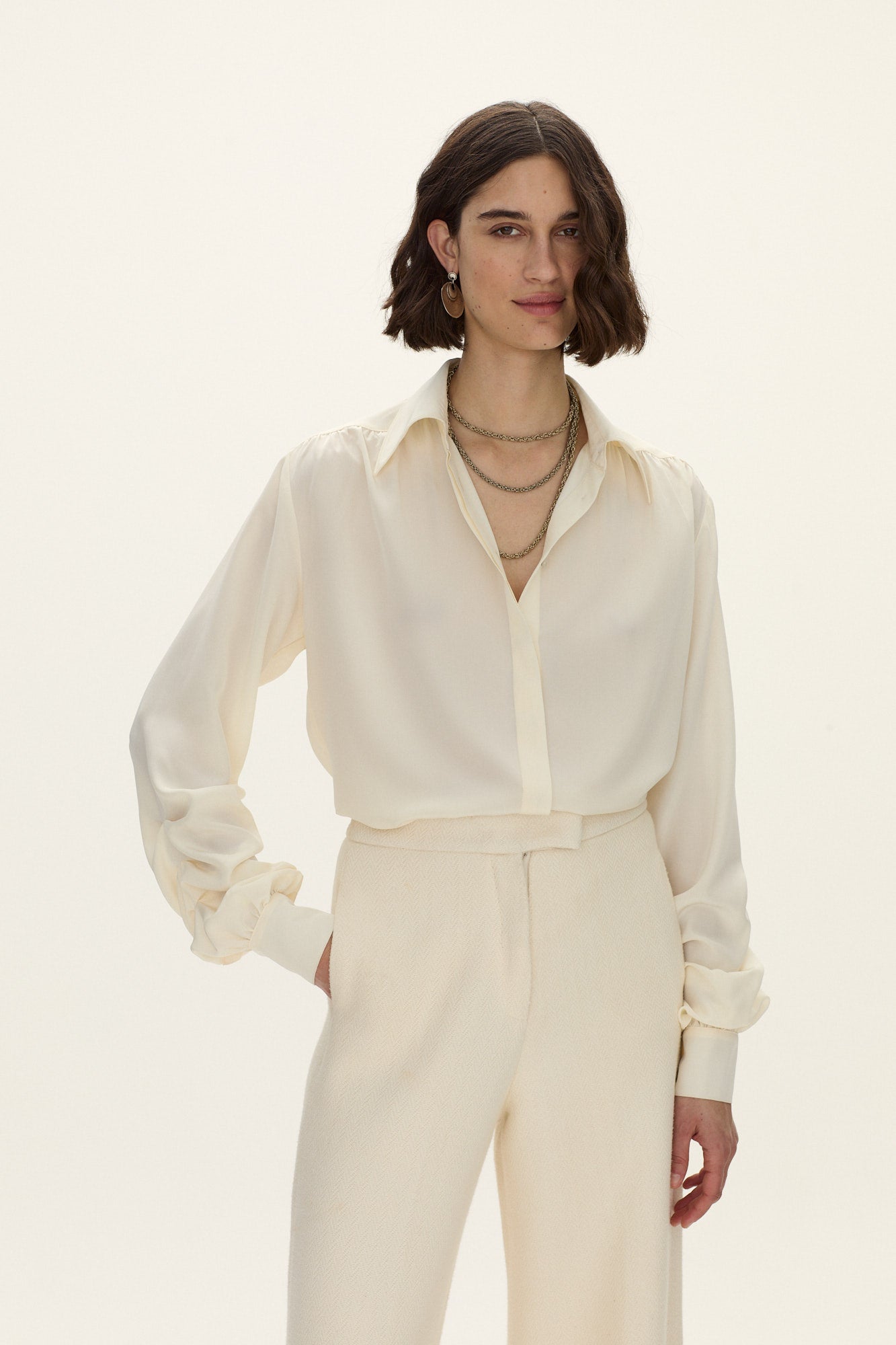 Azabache Silk Shirt
