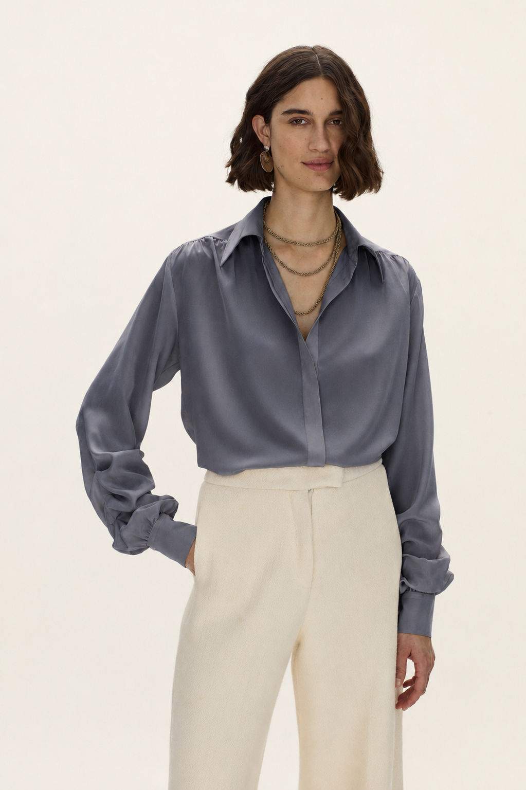 Azabache Silk Shirt
