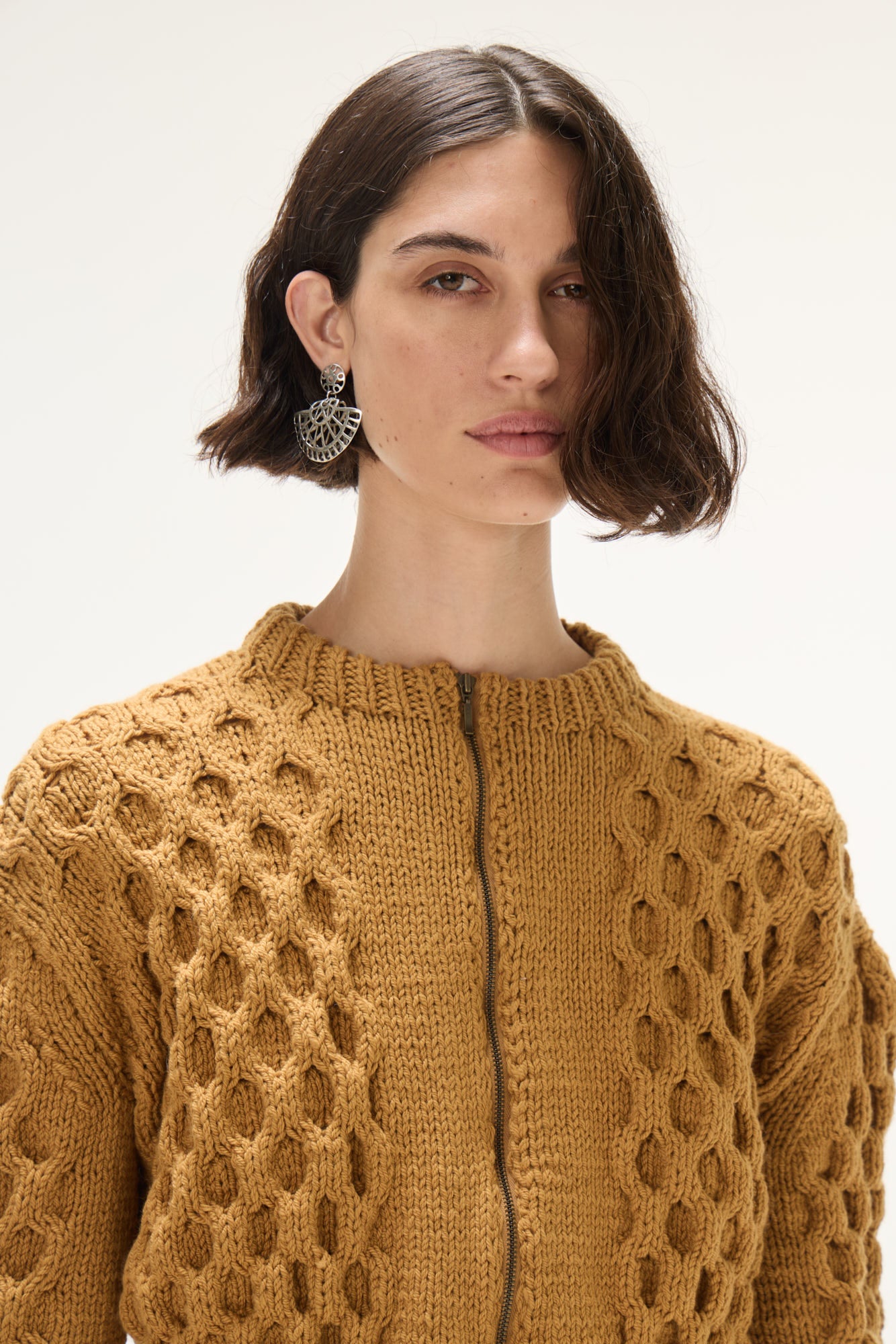 Cardon Hand Knitted Bomber