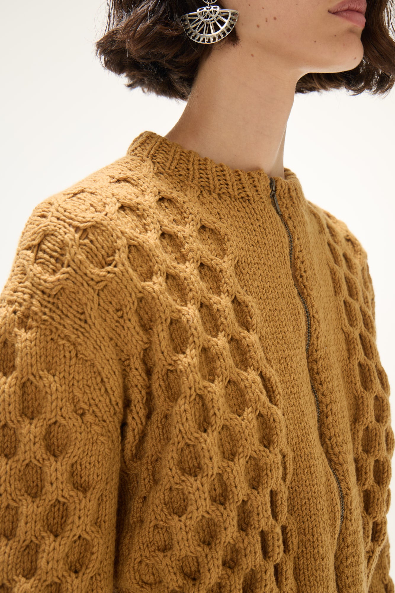 Cardon Hand Knitted Bomber
