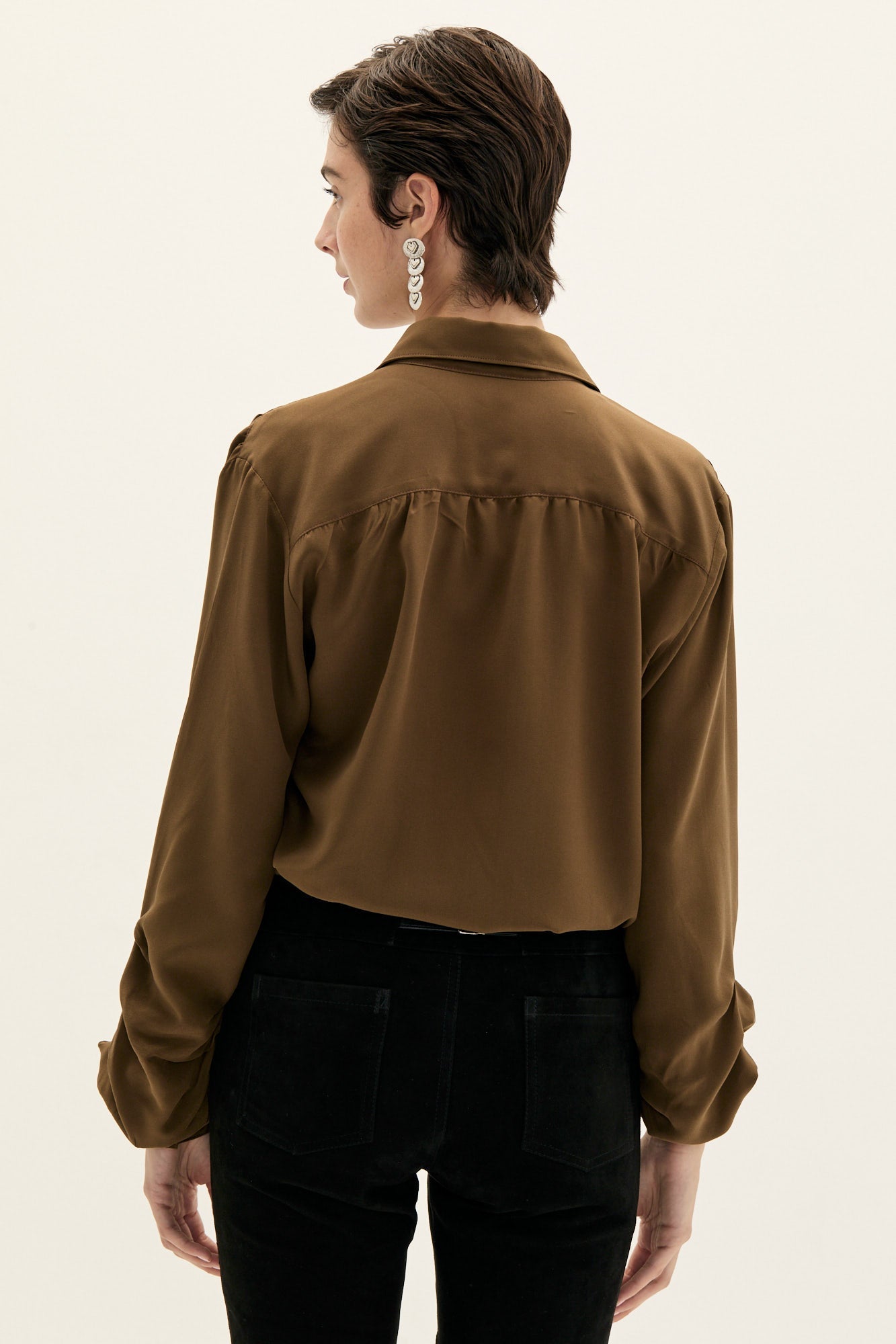 Azabache Silk Shirt