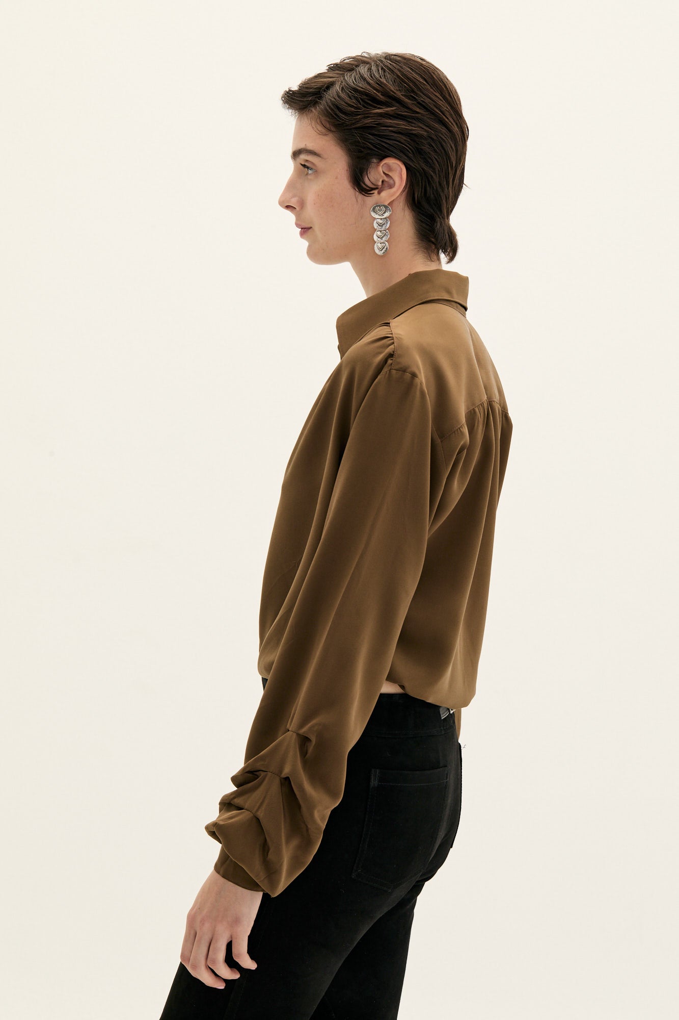 Azabache Silk Shirt