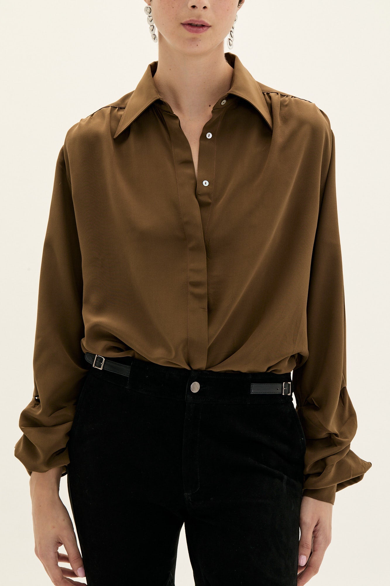 Azabache Silk Shirt