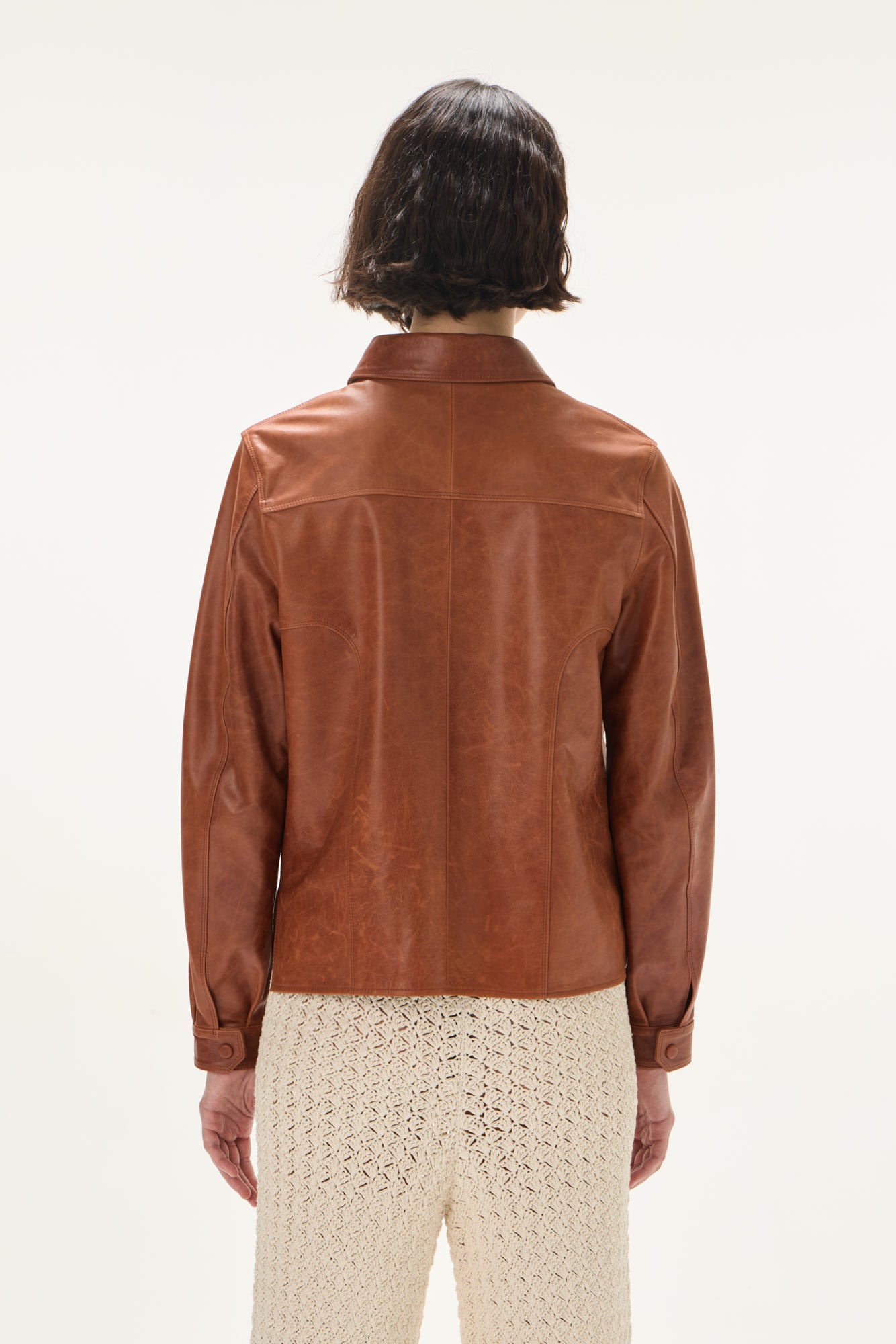 Rivero Leather Shirt