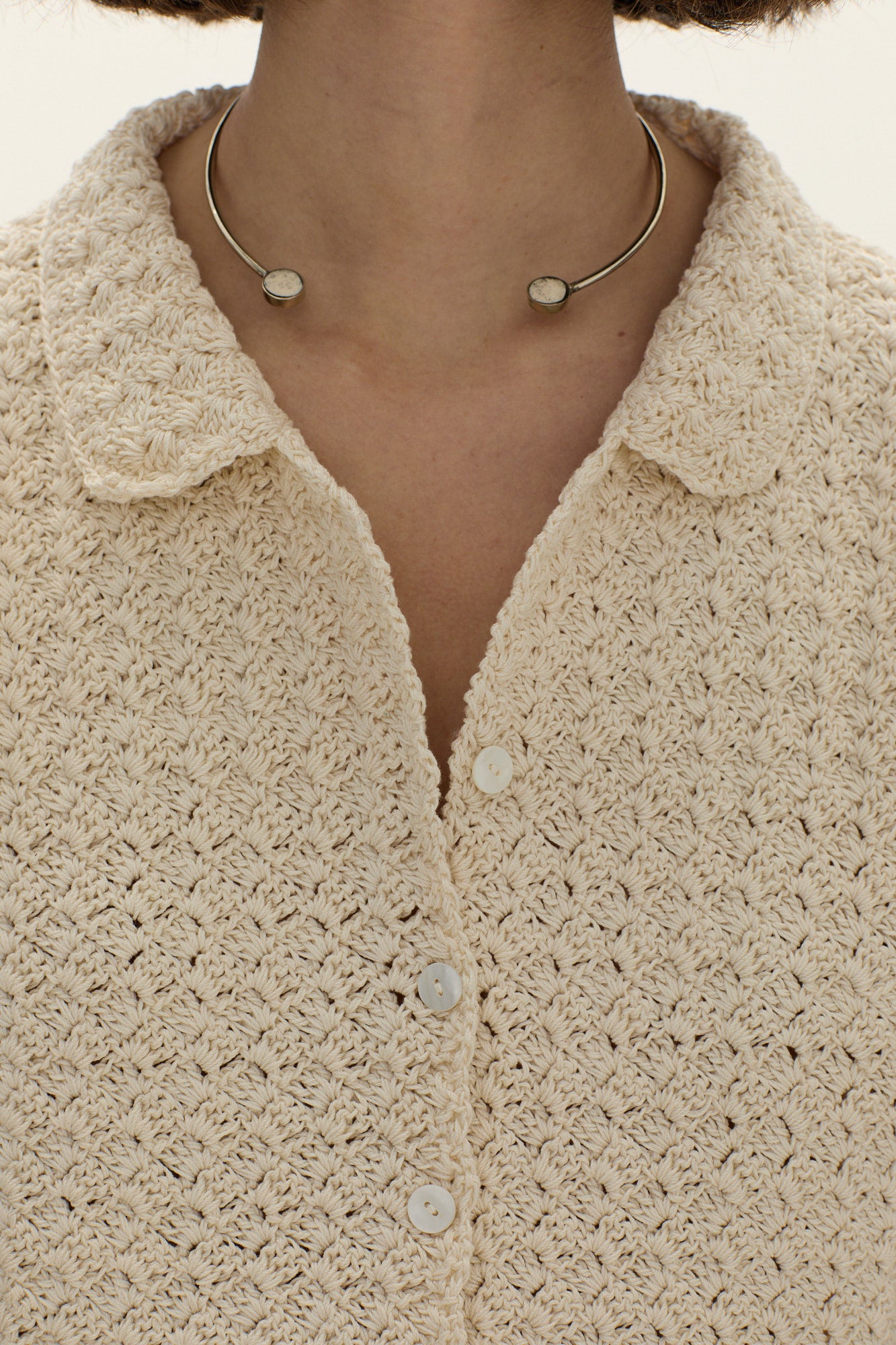 Cascada Hand Crochet Shirt