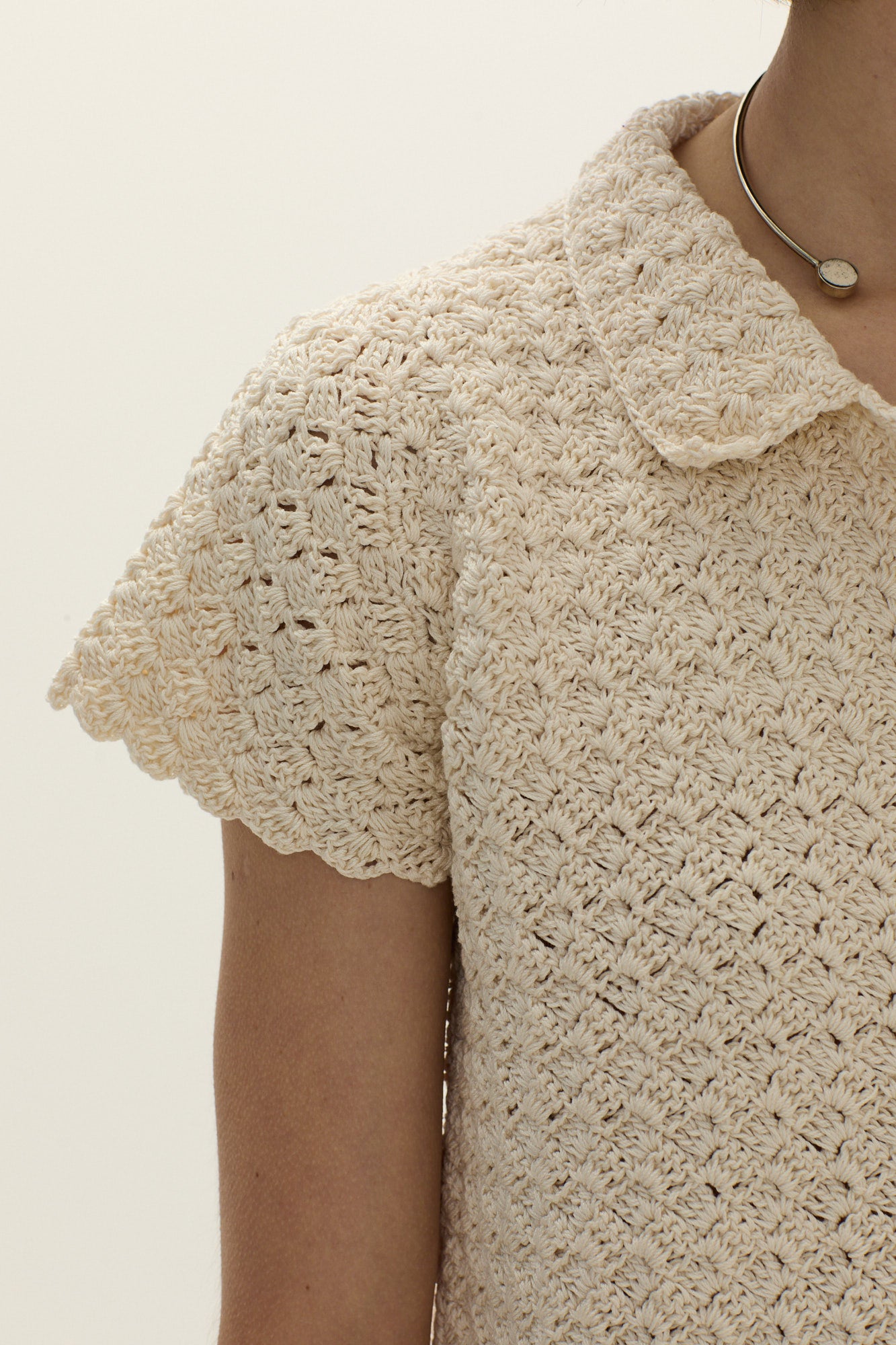 Cascada Hand Crochet Shirt