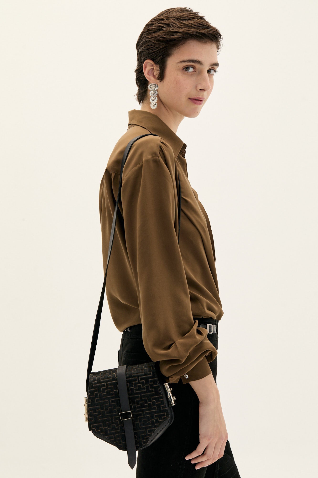 Azabache Leather Handbag