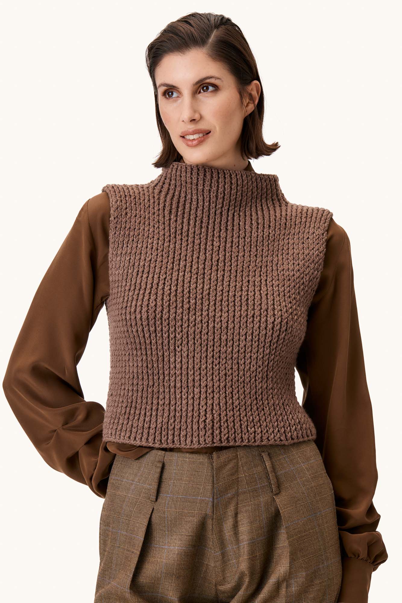 Grupa Hand Knitted Vest