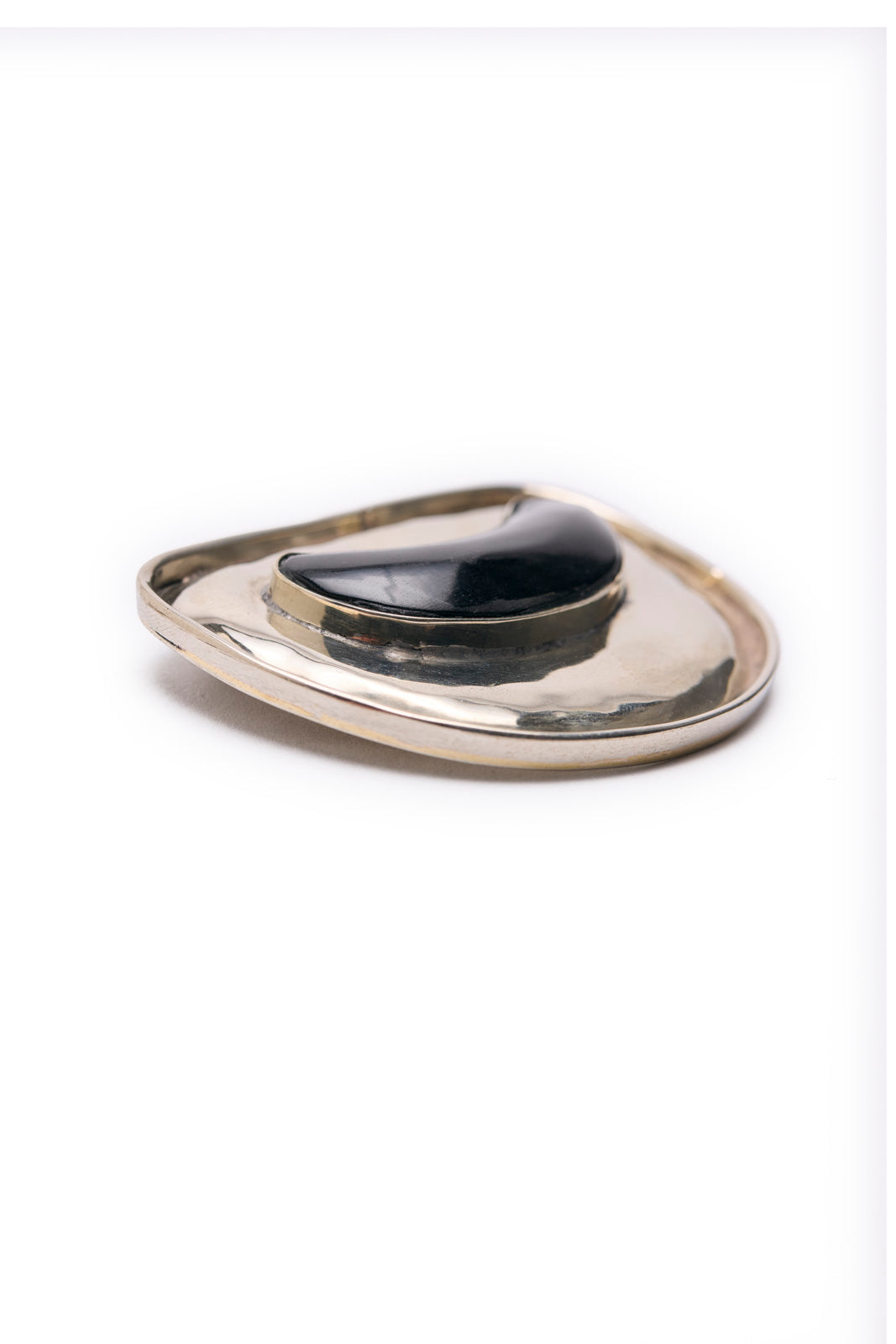 Cicani Alpaca Metal Brooch