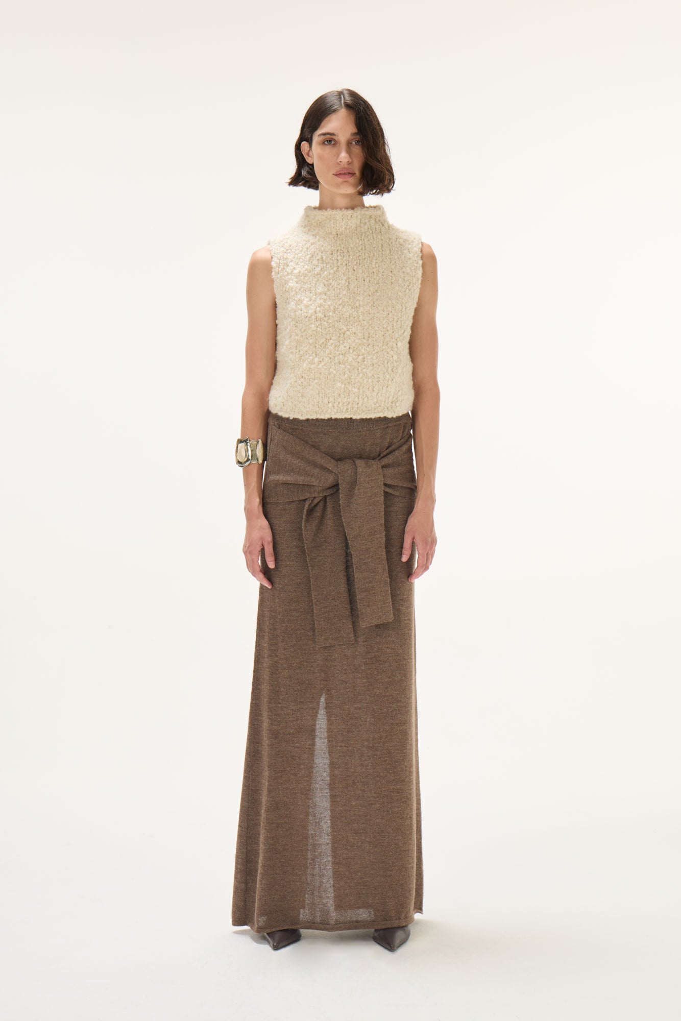 Boyero Skirt in Baby Alpaca Wool