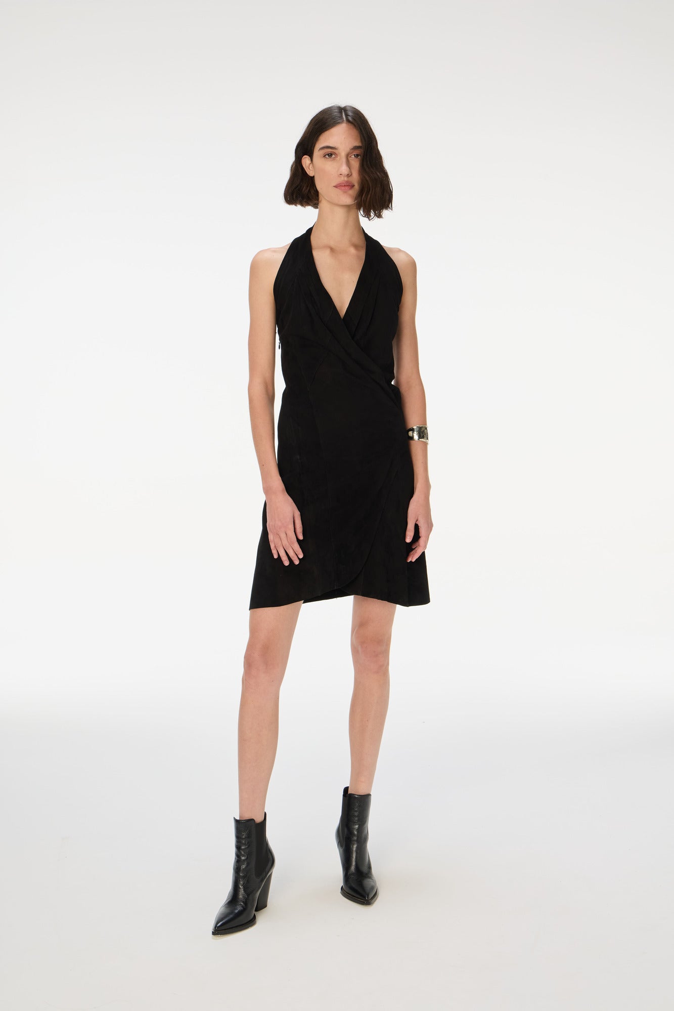Fuste Goatskin Suede Dress