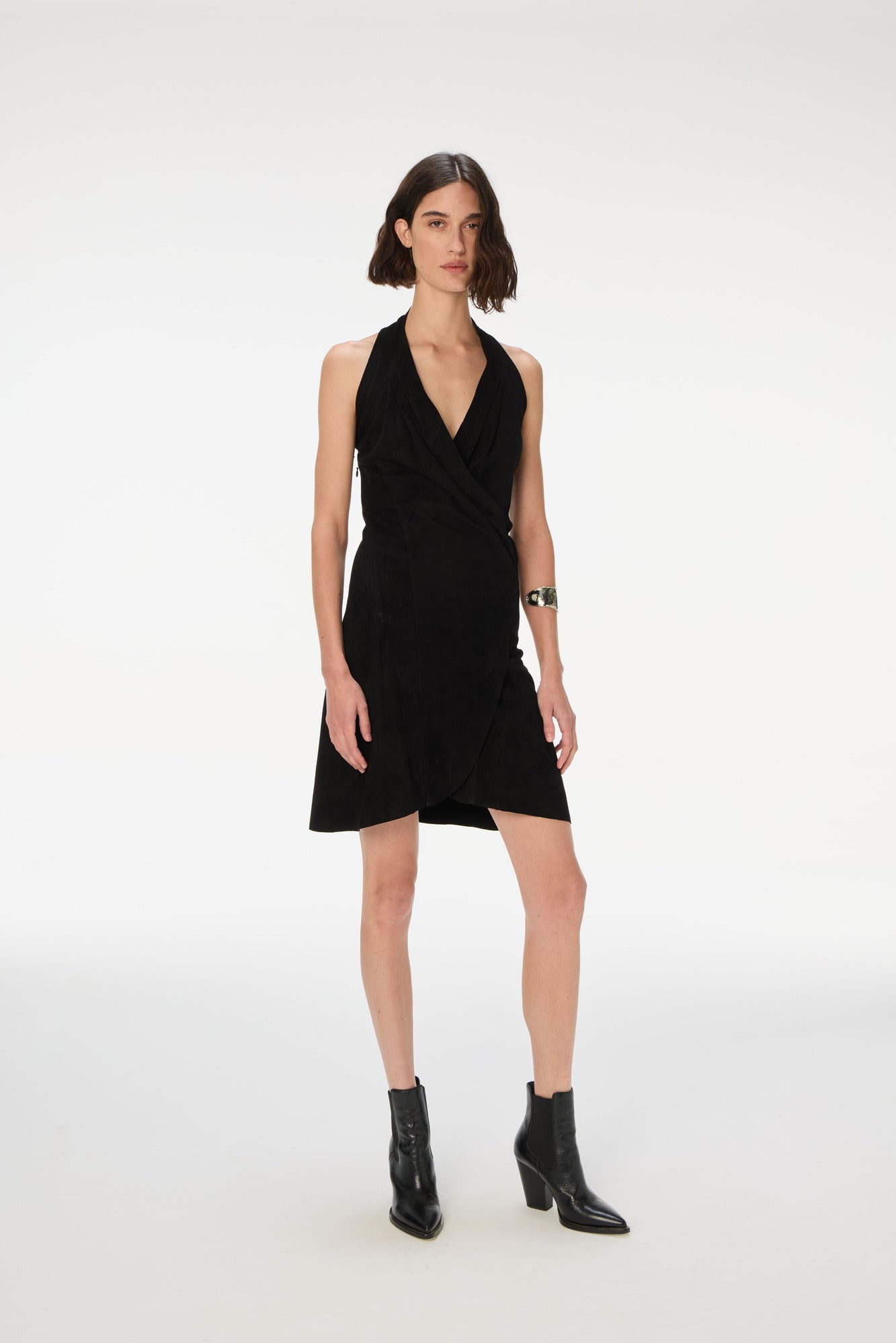 Fuste Goatskin Suede Dress
