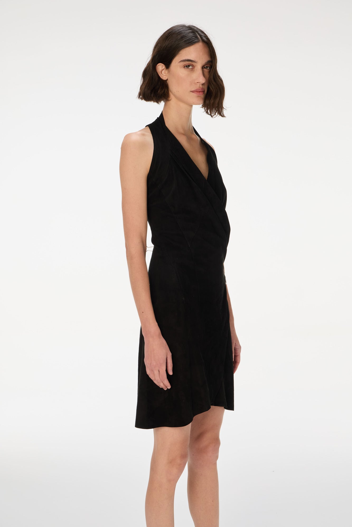 Fuste Goatskin Suede Dress