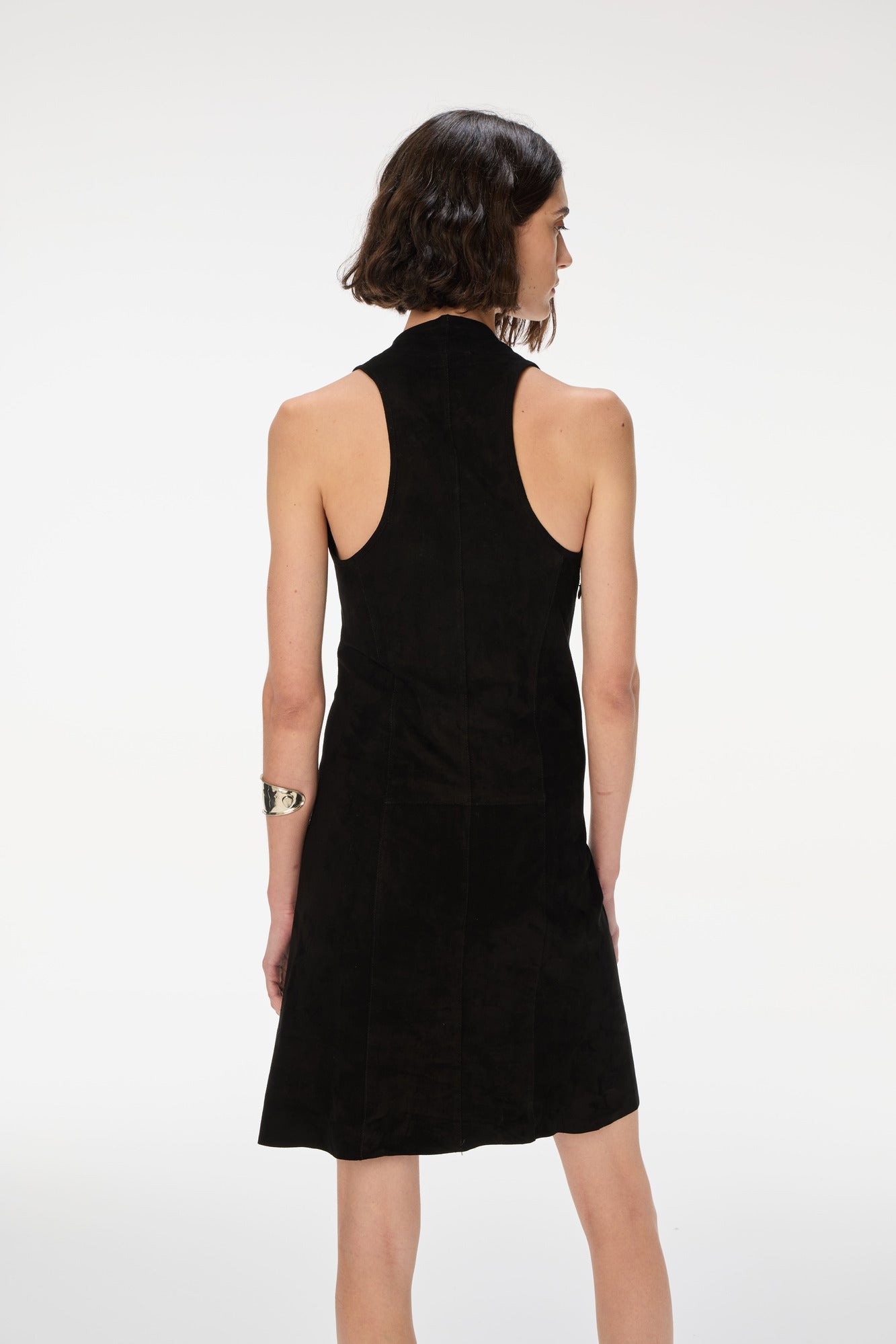 Fuste Goatskin Suede Dress