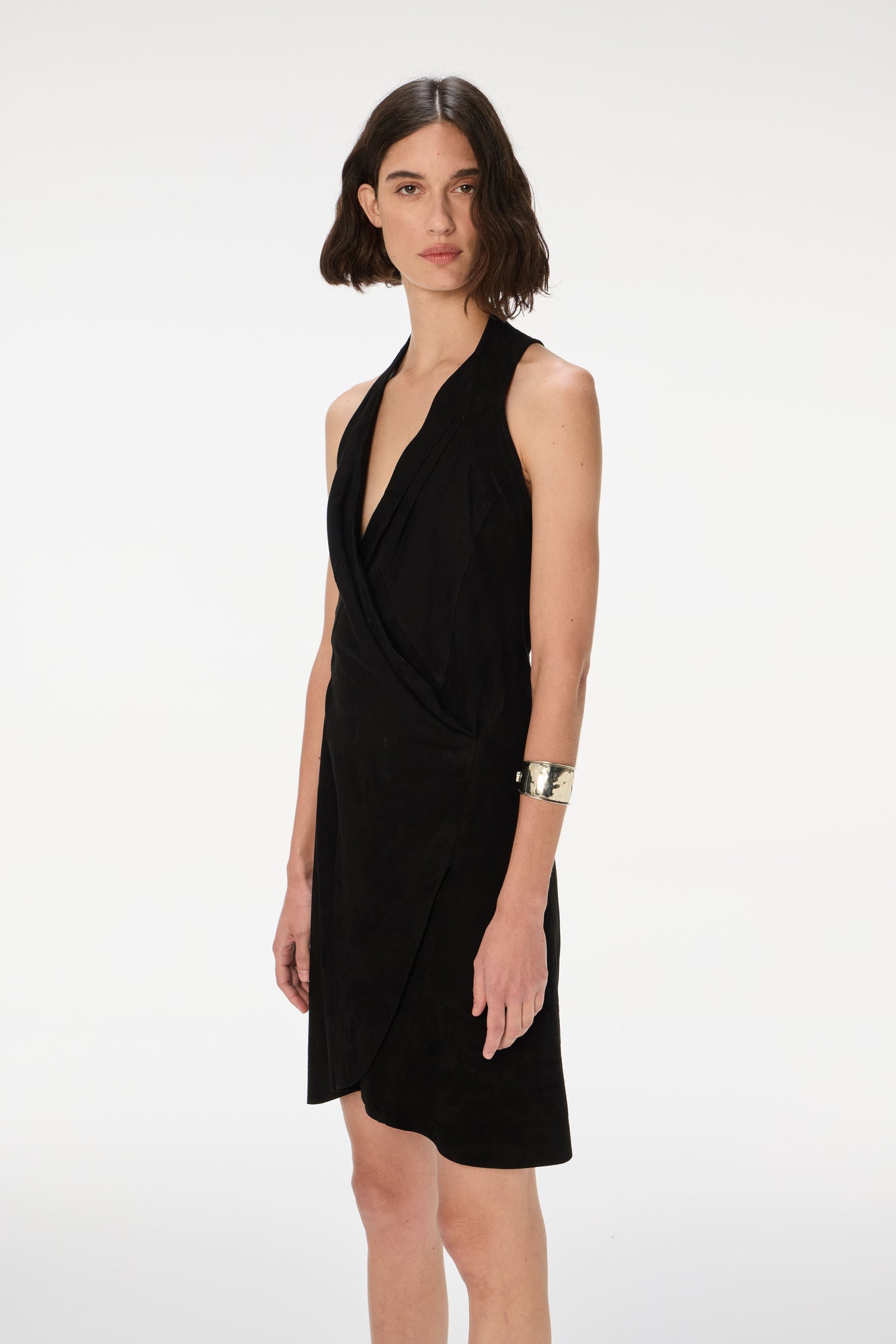 Fuste Goatskin Suede Dress