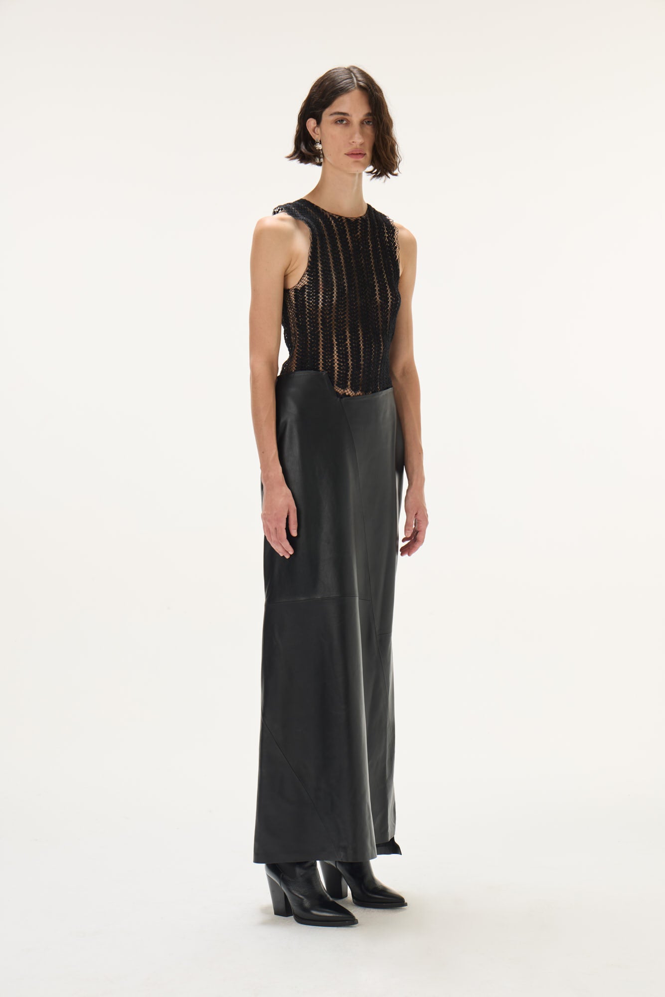 Manada Leather Skirt