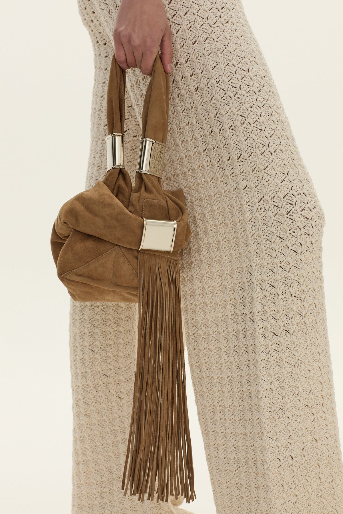 Inca Sun -Made in Bolivia Leather Backpack Inca Leather Handbag | Curatoria main image 3