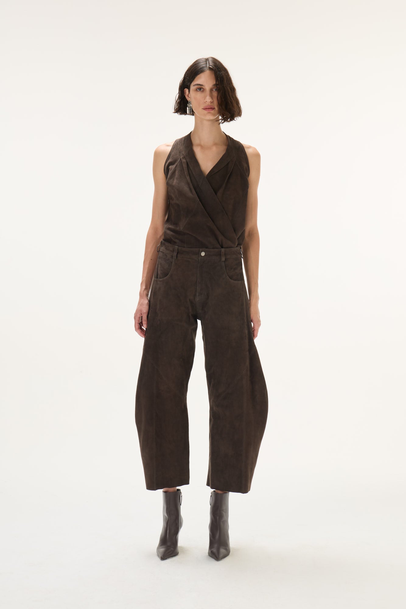 Quebrada Suede Trousers