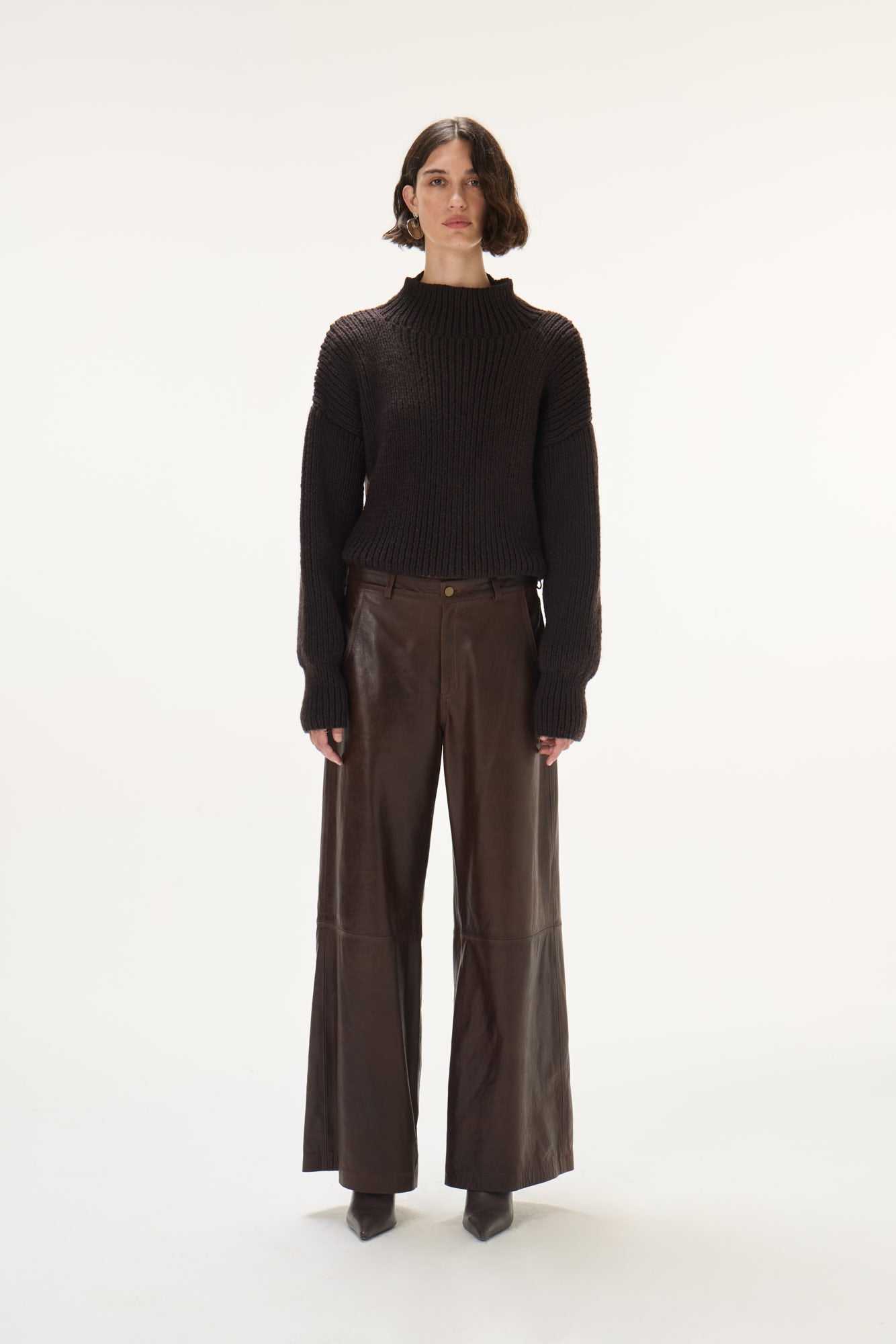 Rivero Leather Trousers