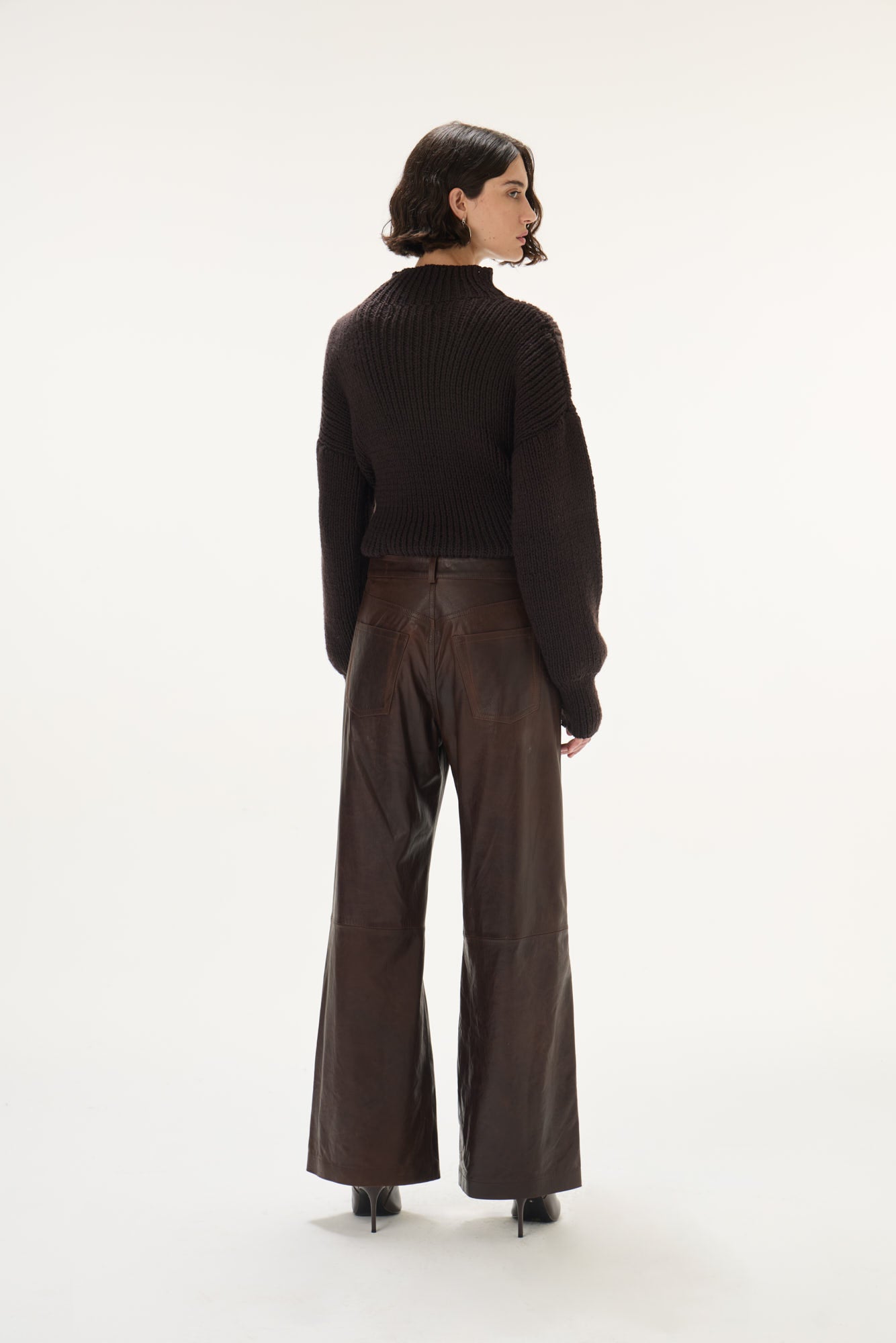 Rivero Leather Trousers