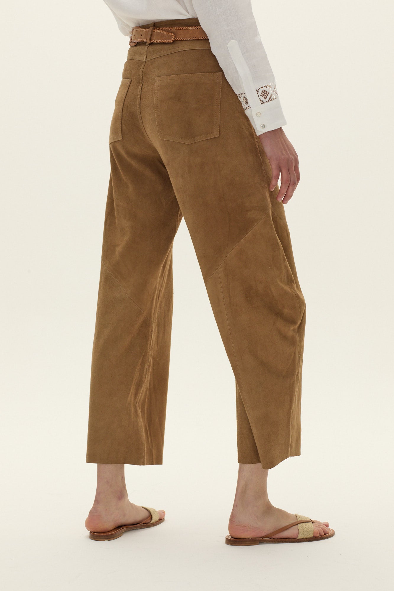 Quebrada Suede Trousers