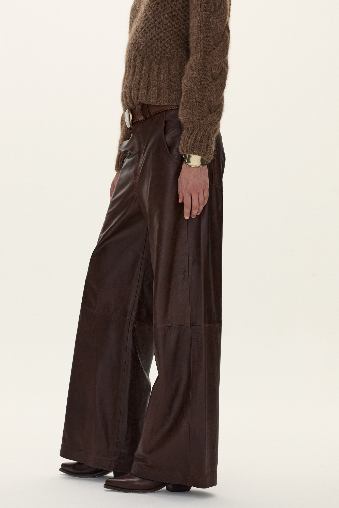 Rivero Leather Trousers