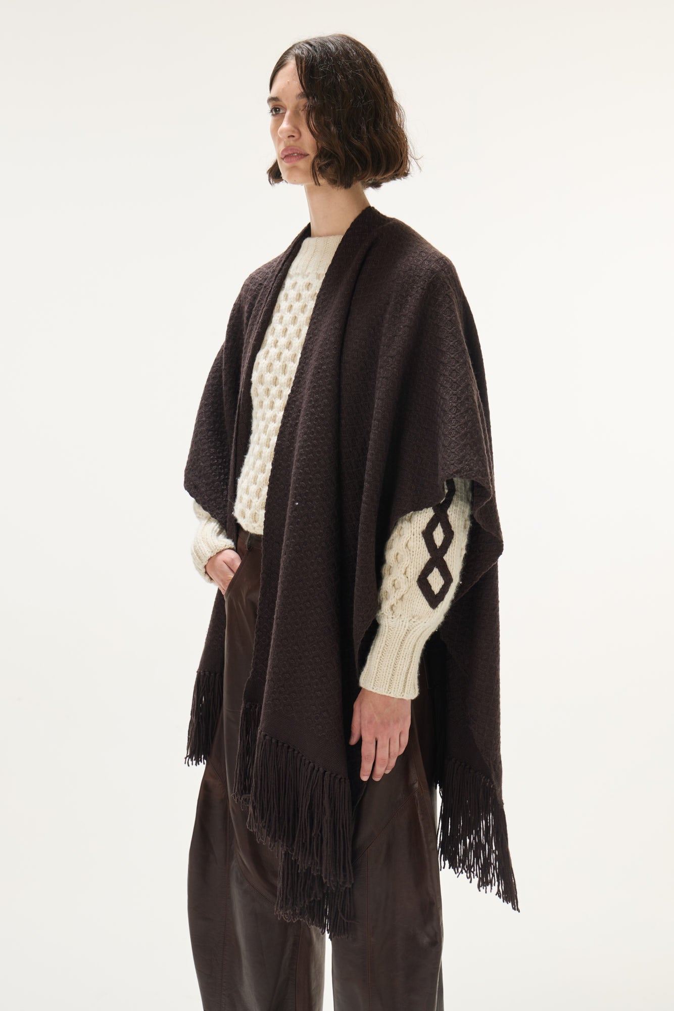 Saharaui Hand Loomed Ruana