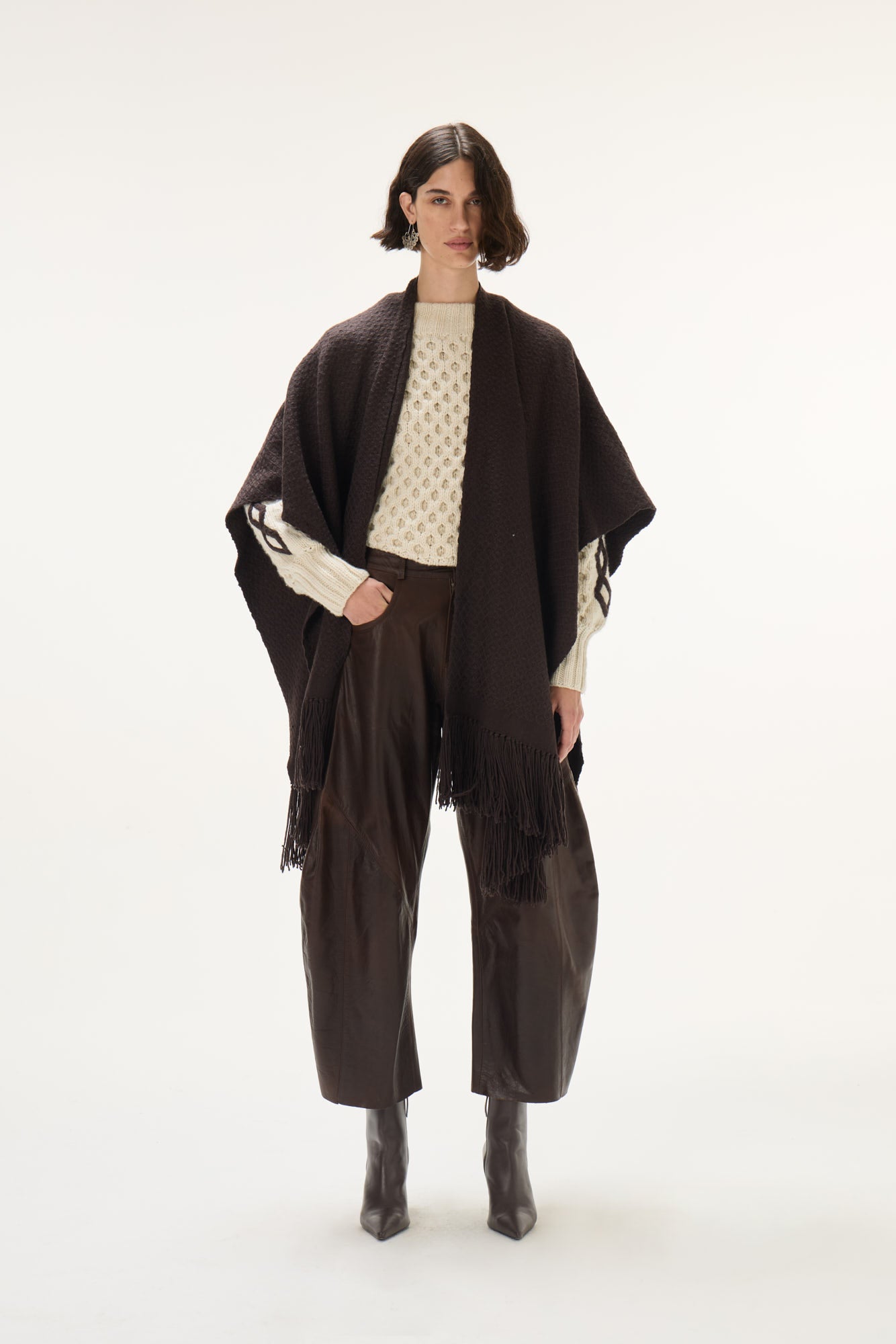 Saharaui Hand Loomed Ruana
