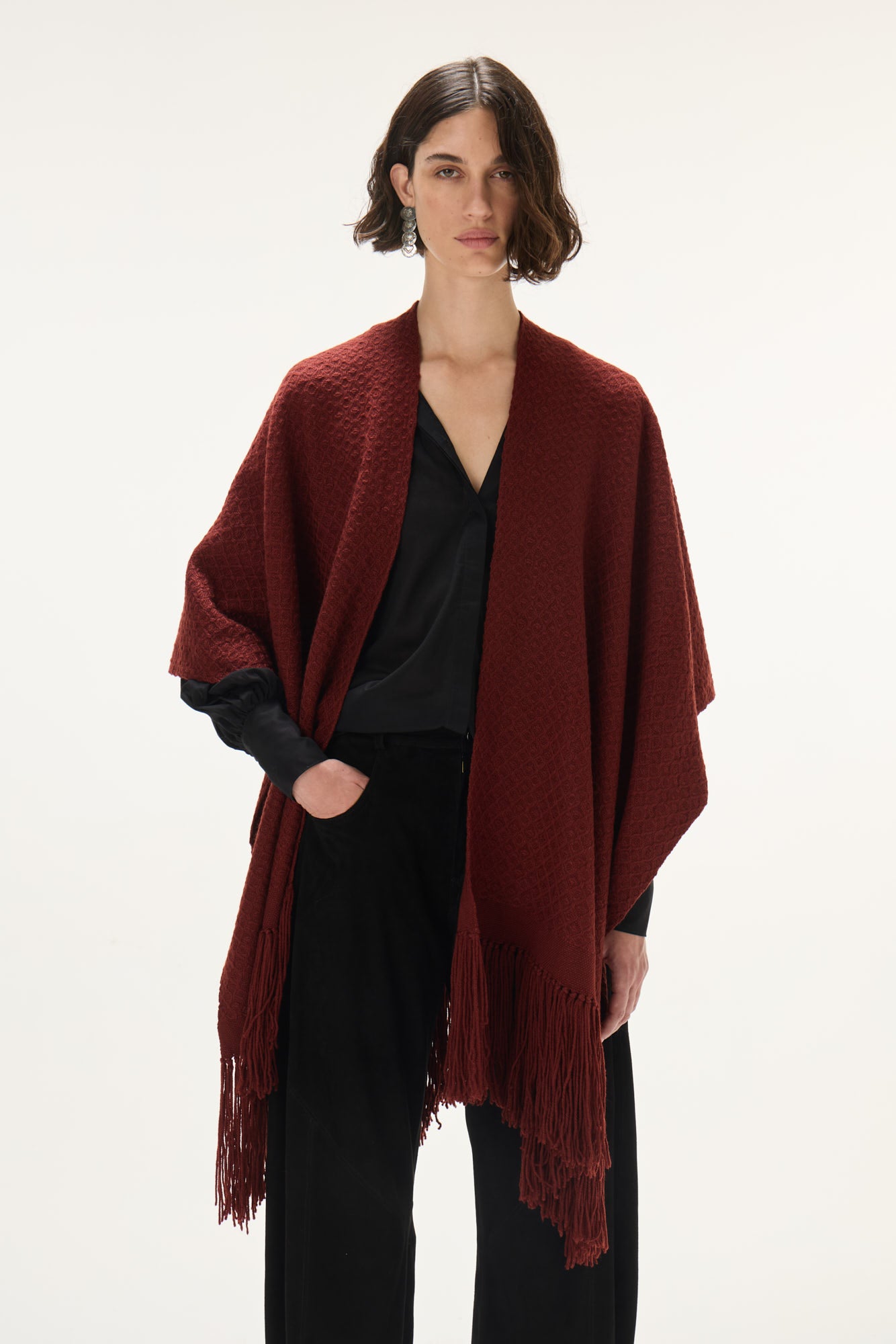 Saharaui Hand Loomed Ruana