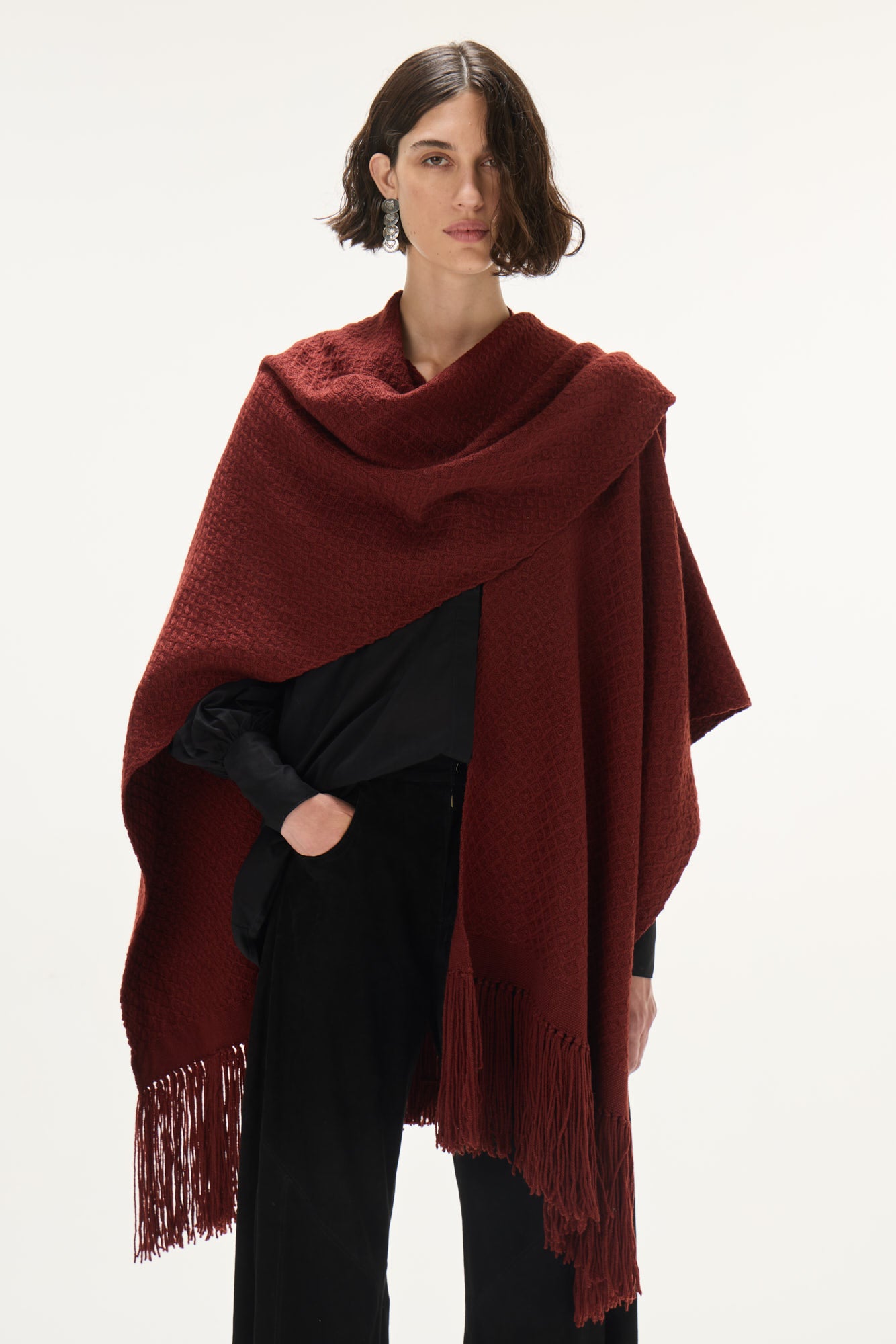Saharaui Hand Loomed Ruana