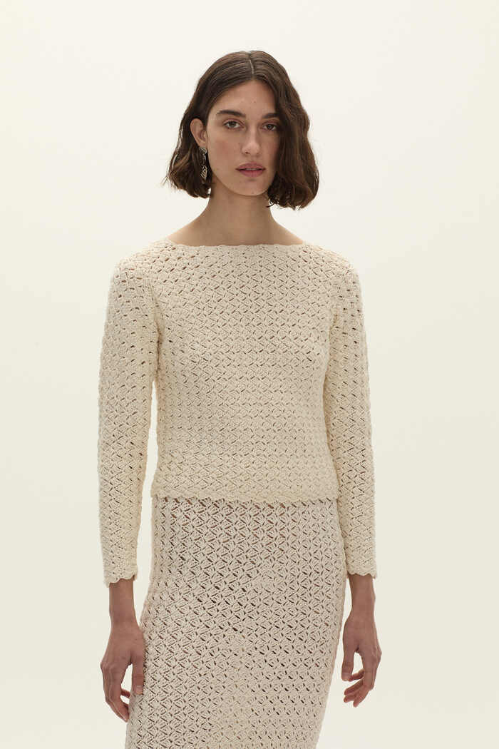 Serena Hand Crochet Top
