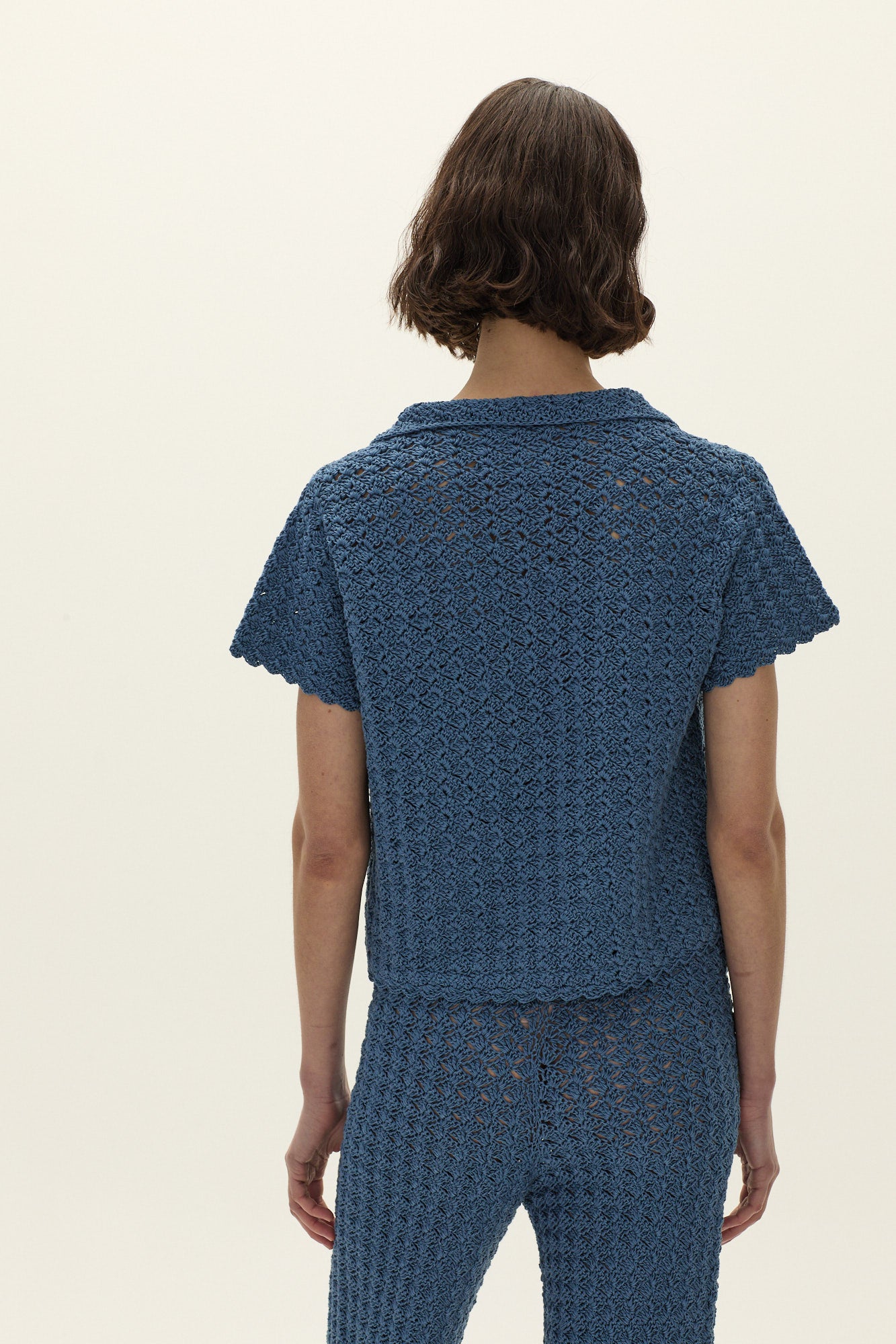 Serena Hand Crochet Shirt