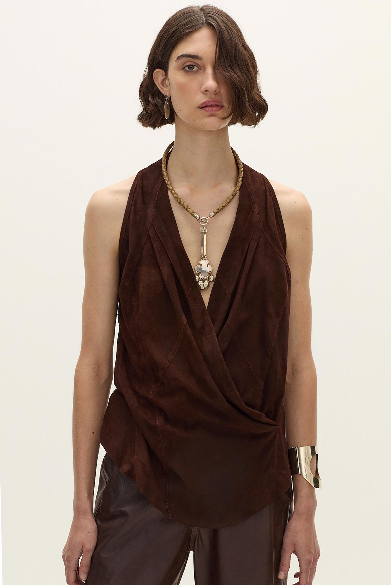 Fuste Suede Top