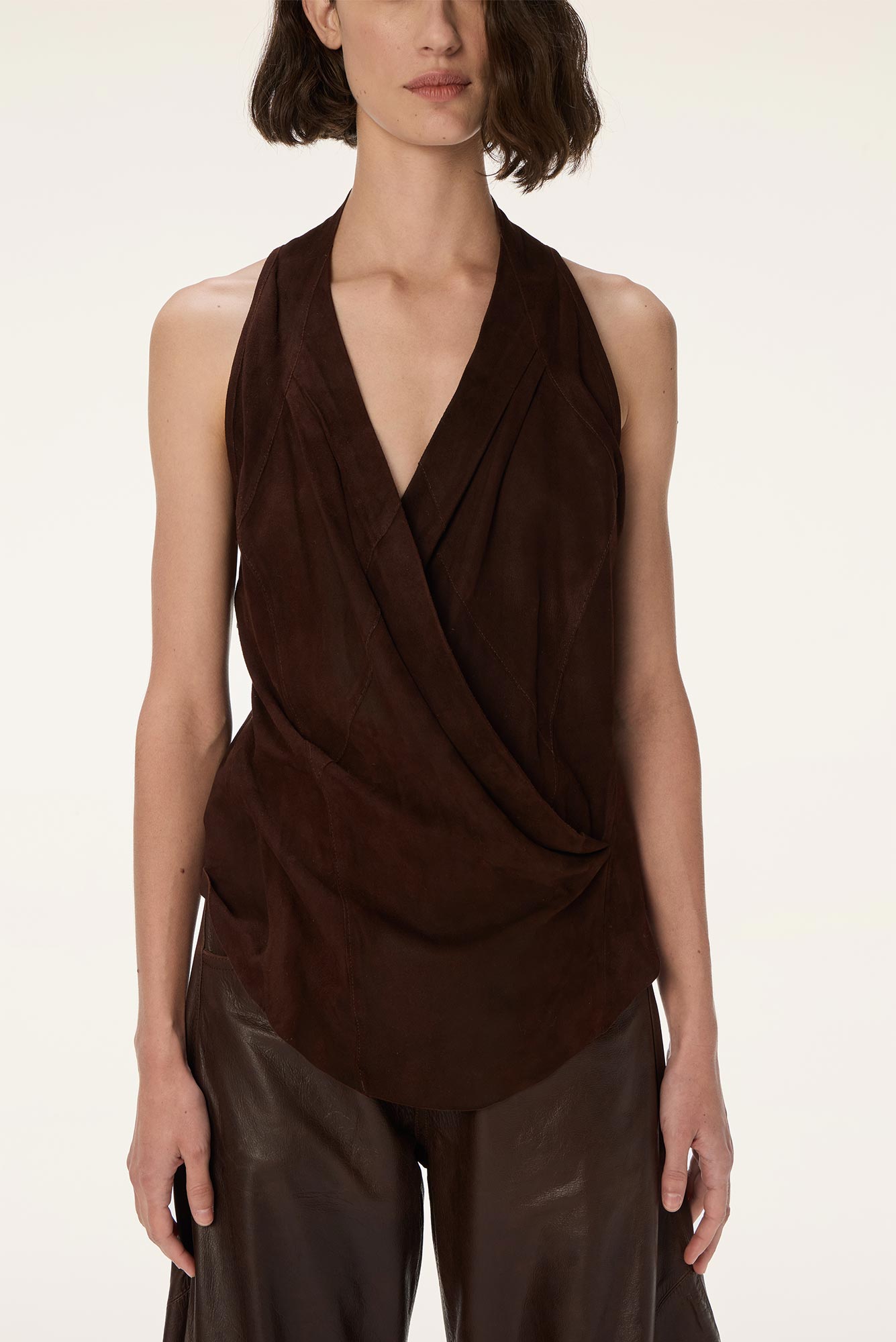 Fuste Suede Top