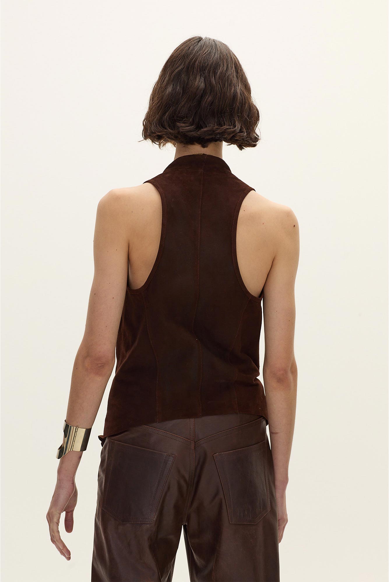 Fuste Suede Top