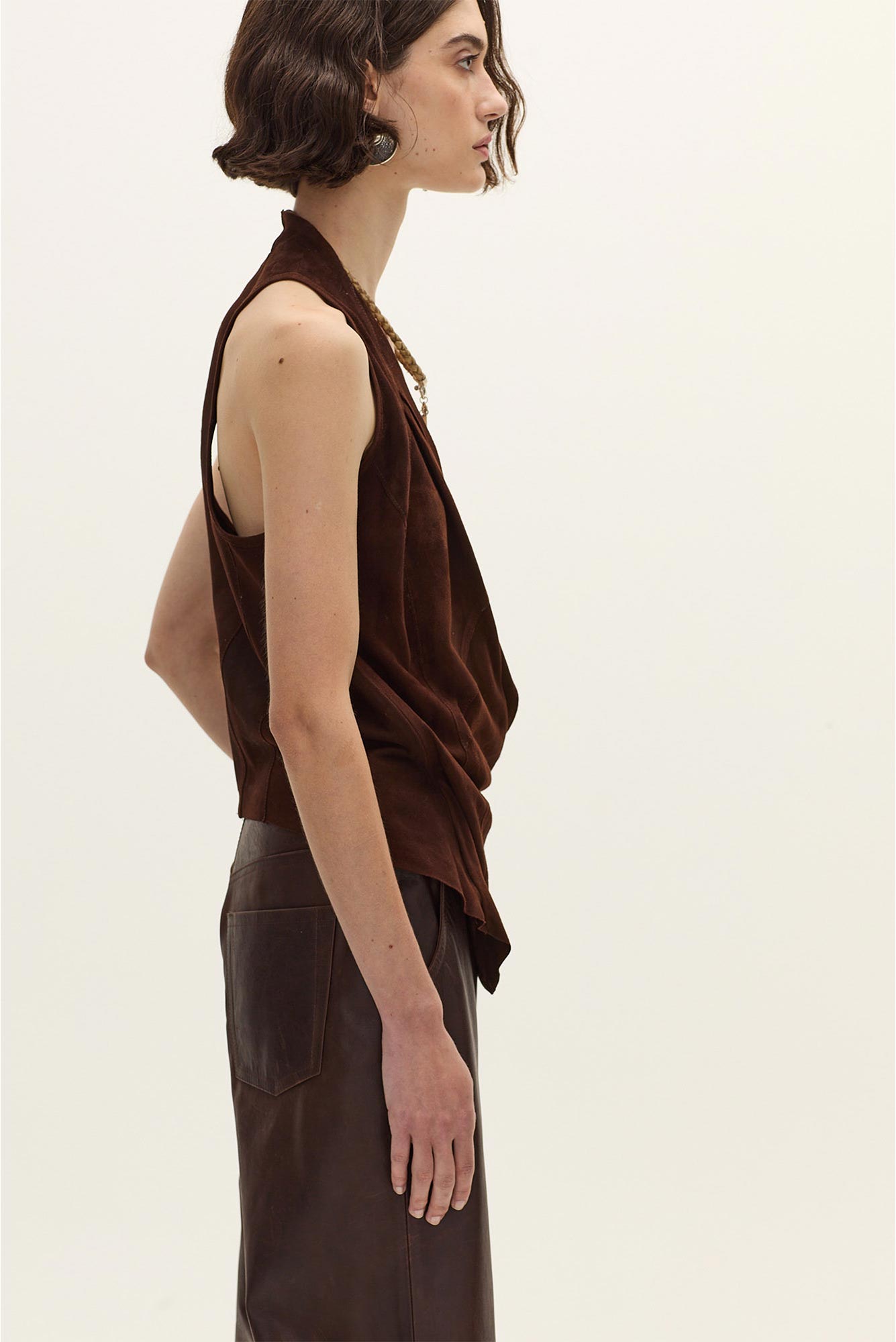 Fuste Suede Top