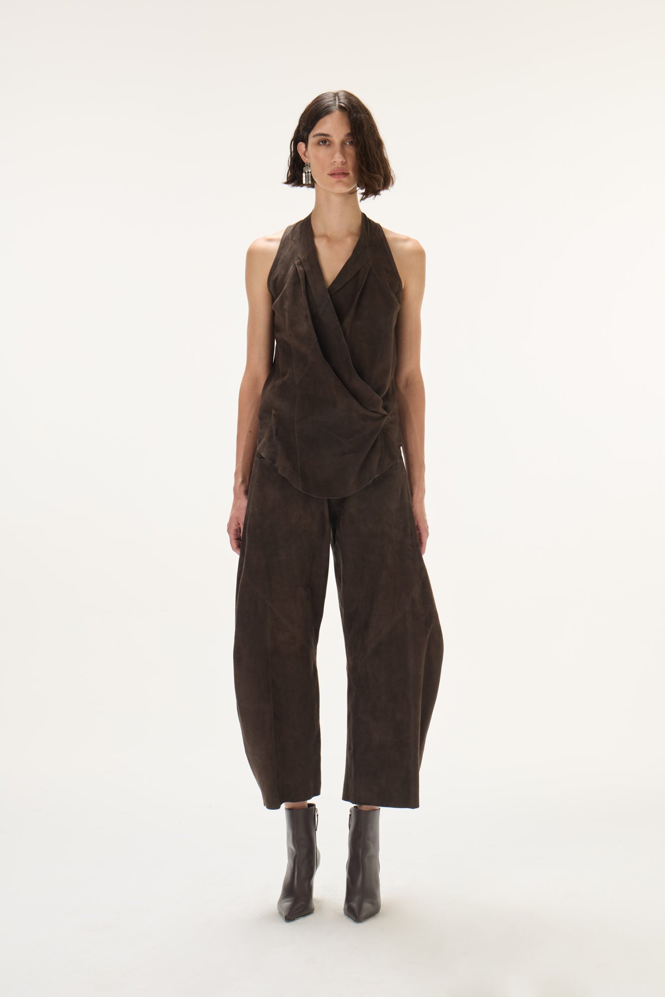 Fuste Suede Top
