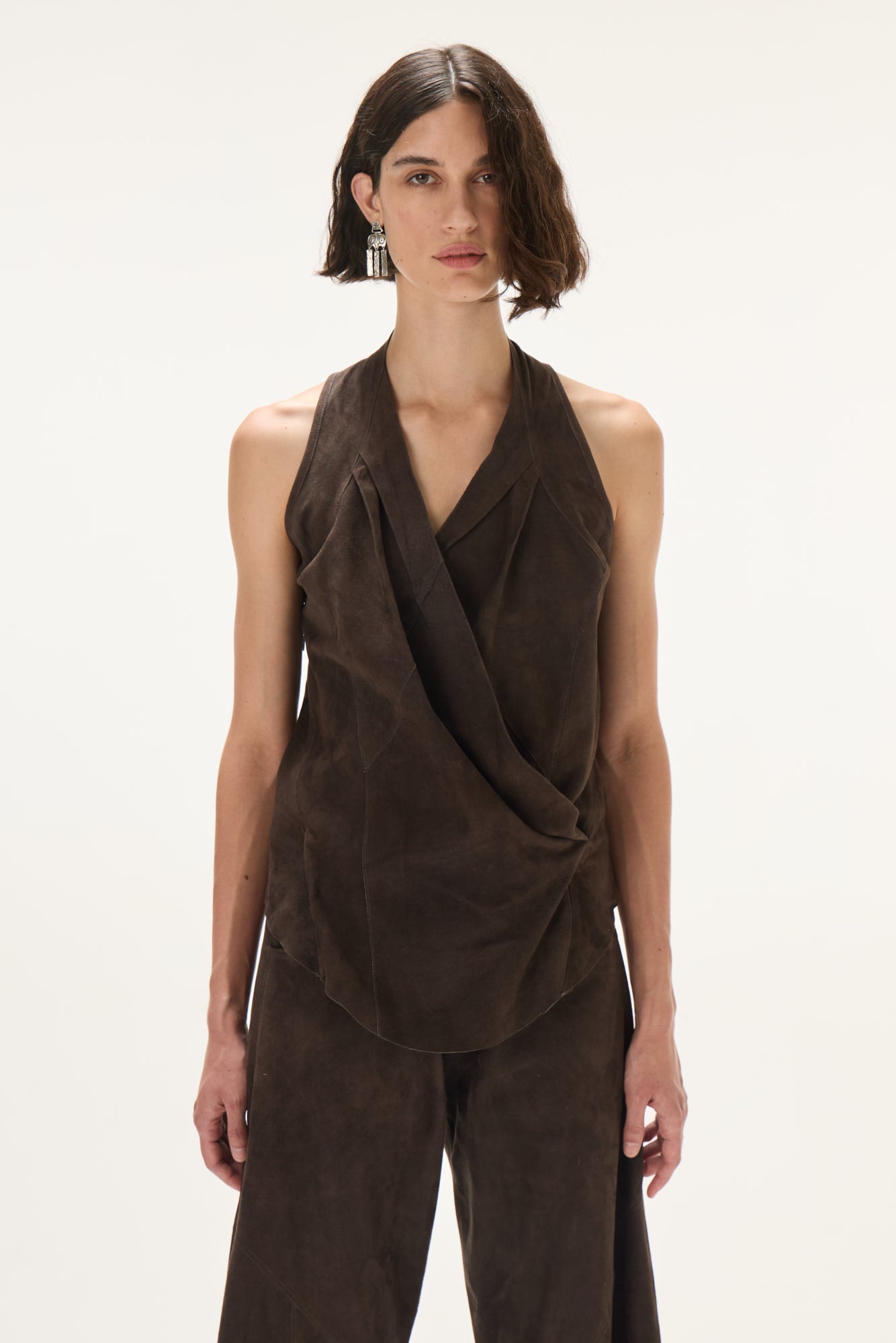 Fuste Suede Top