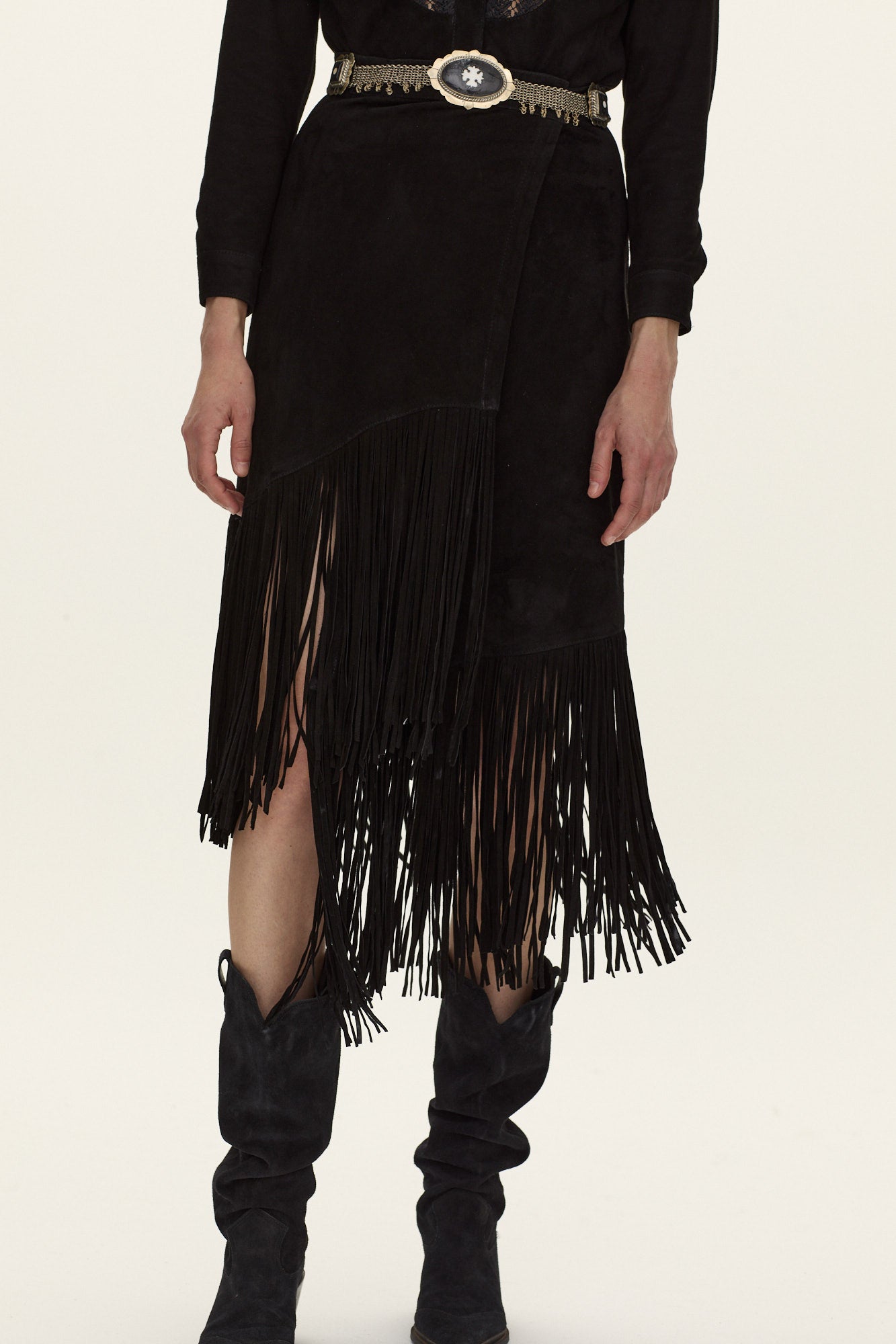 Aimé Leather Skirt