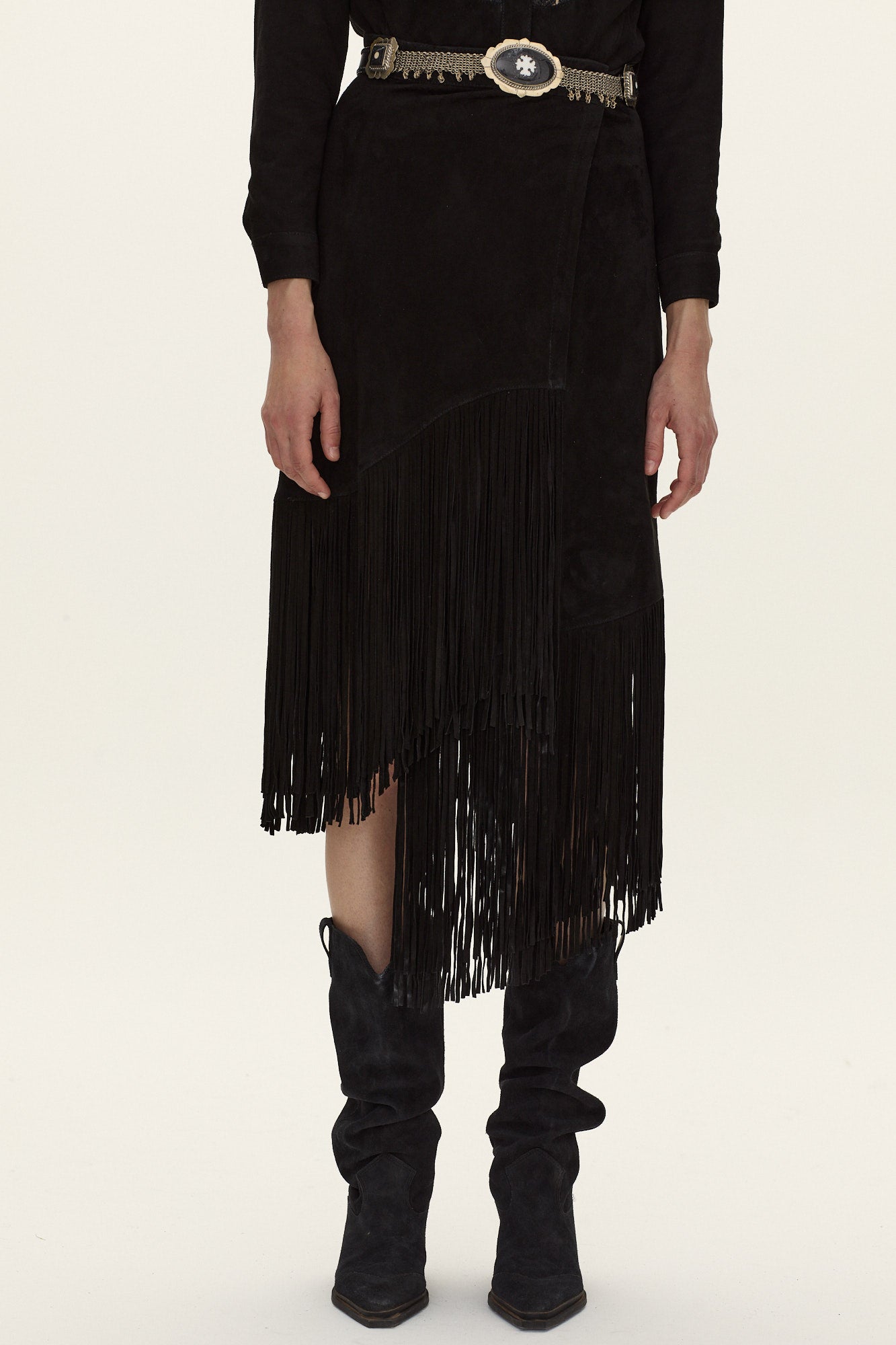 Aimé Leather Skirt