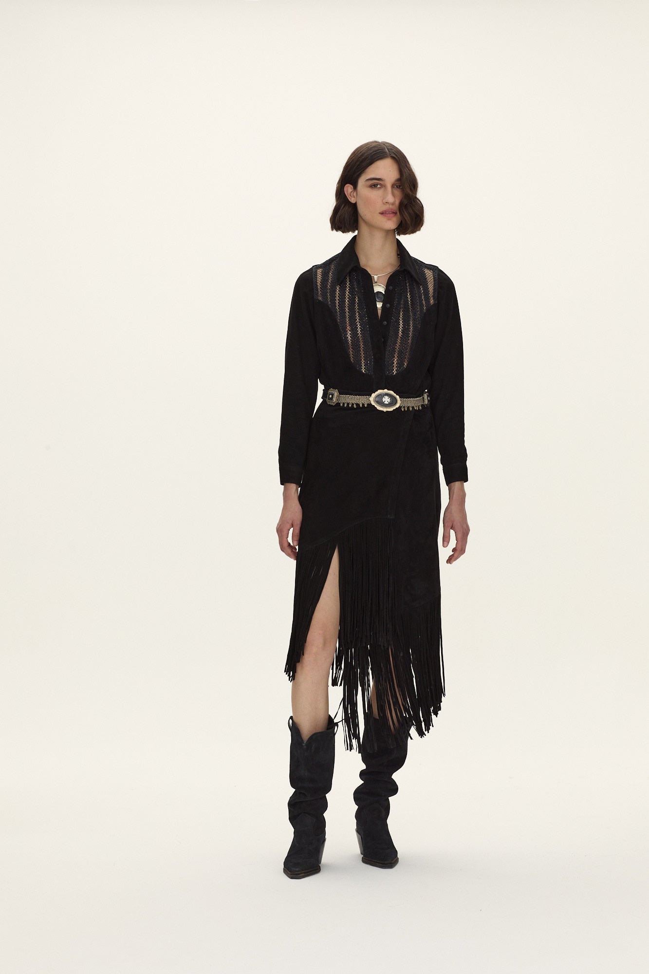 Aimé Leather Skirt