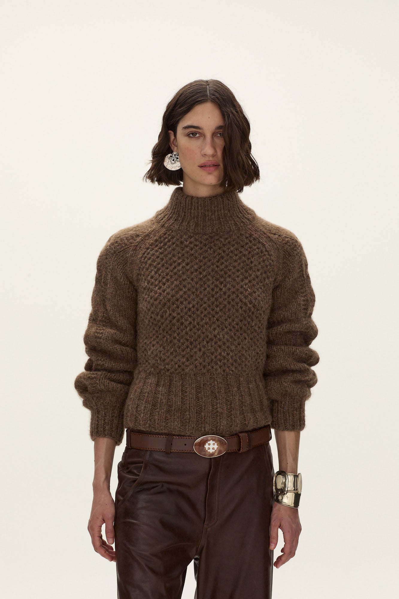 Ampi HandKnitted Alpaca-Wool Sweater