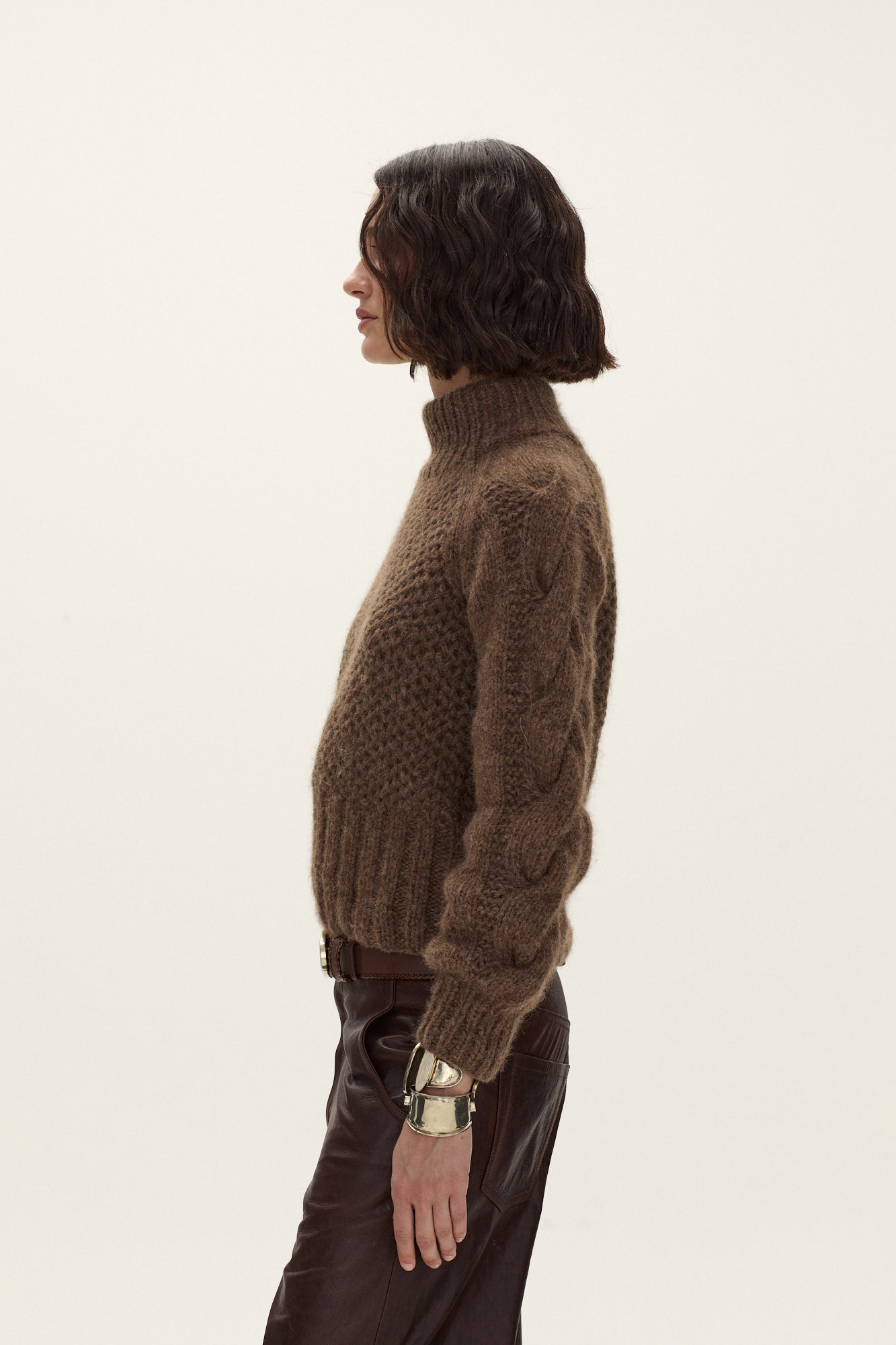Ampi HandKnitted Alpaca-Wool Sweater